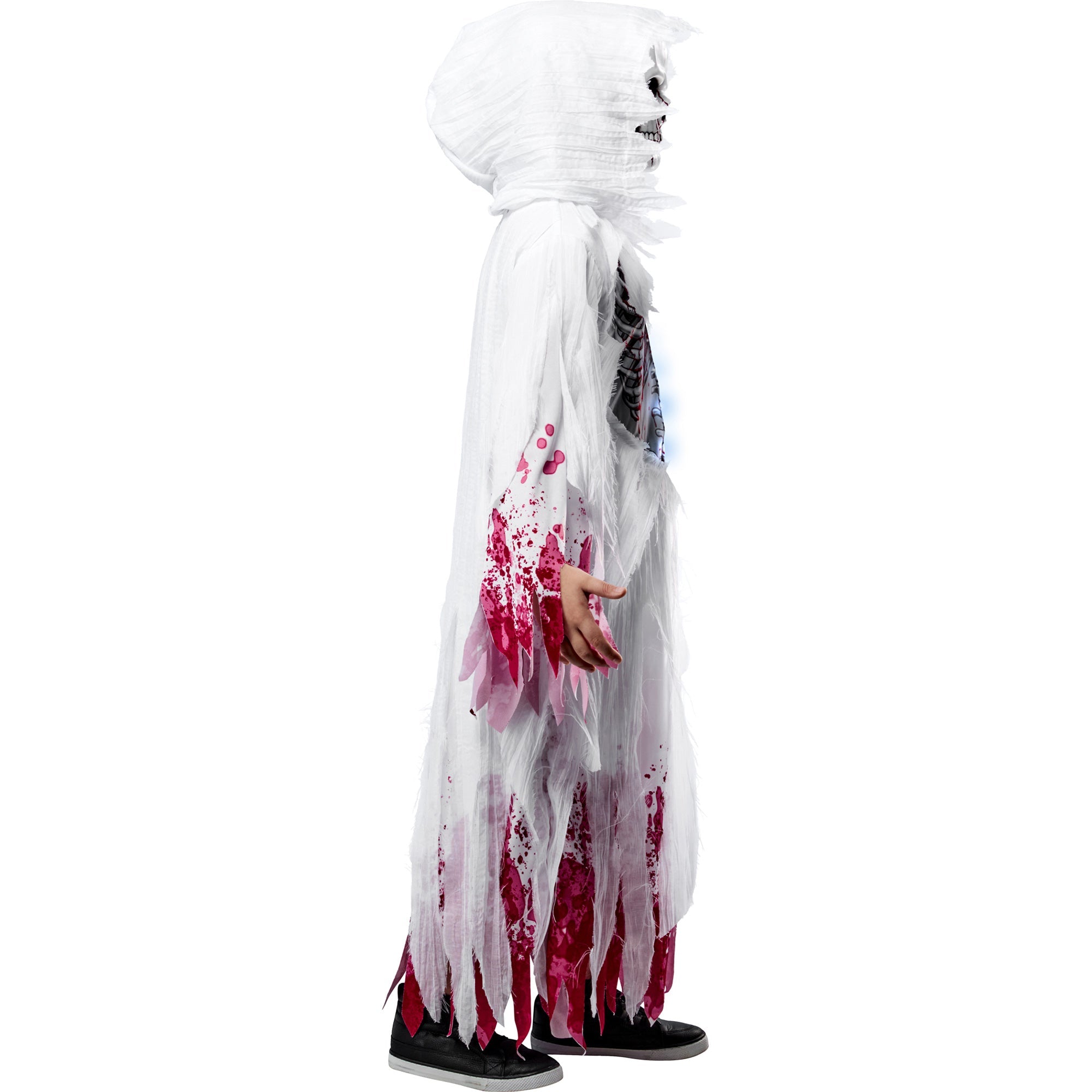 Light Up Bloody Ghost Costume for Boys - Image 2