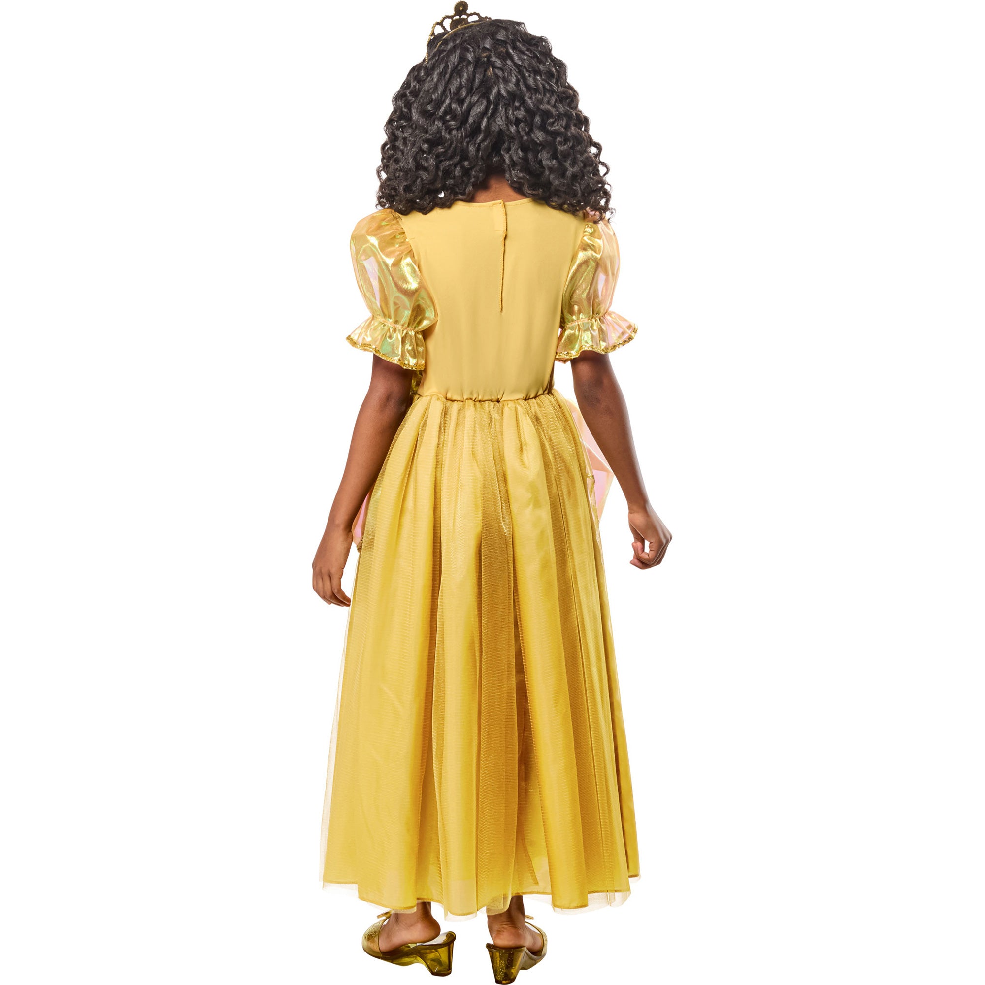 Gold Princess Costume Dress for Girls - Image 4