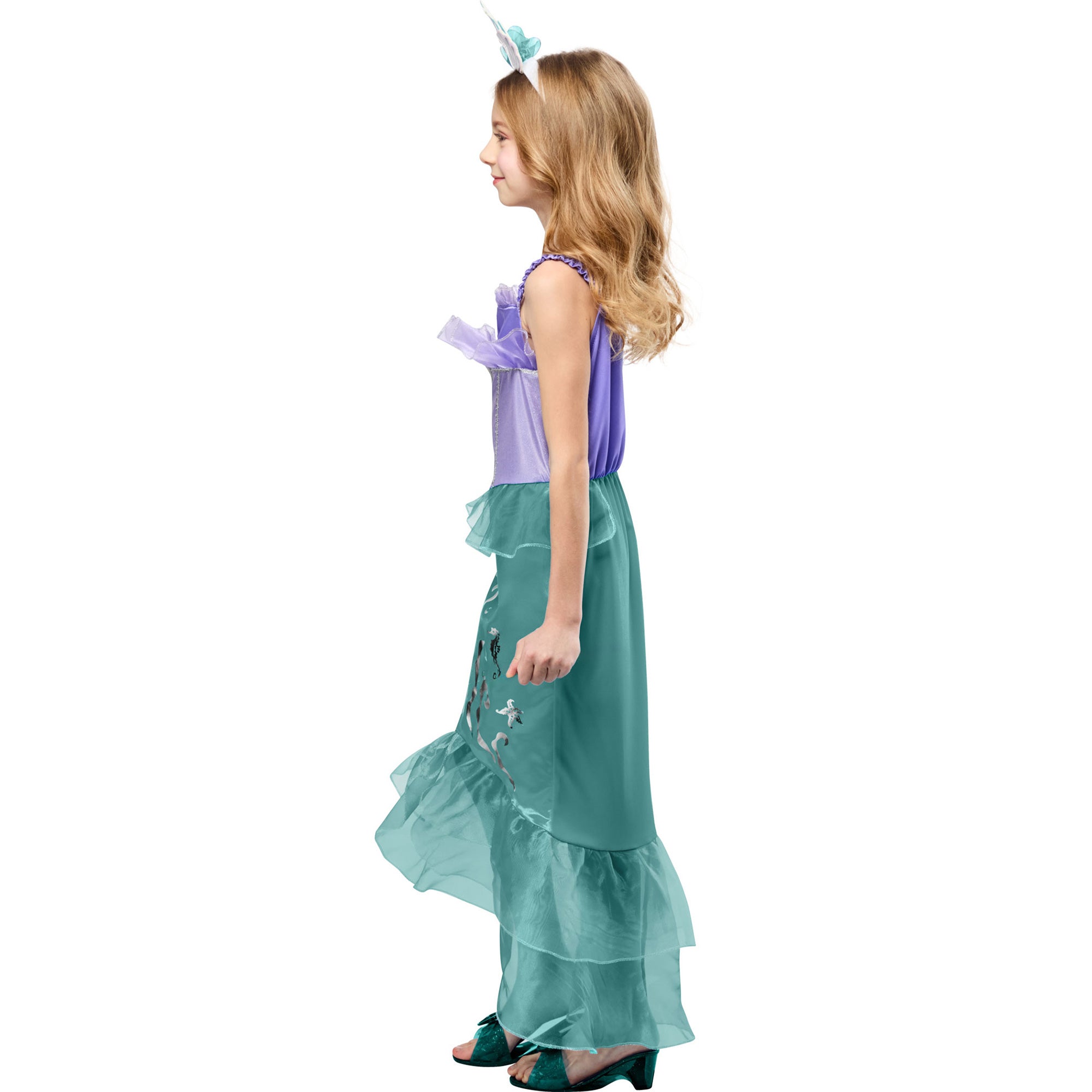 Mermaid Princess Costume Dress for Girls - Image 2