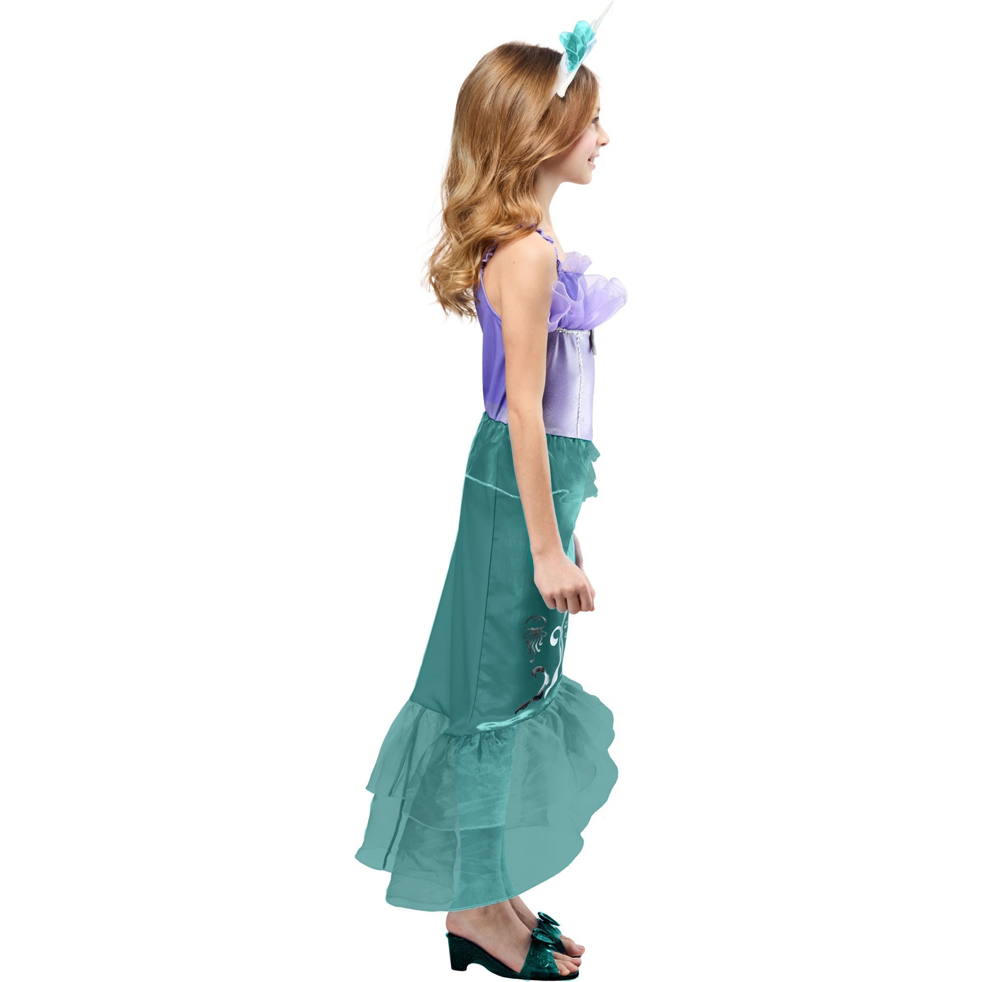Mermaid Princess Costume Dress for Girls - Image 3