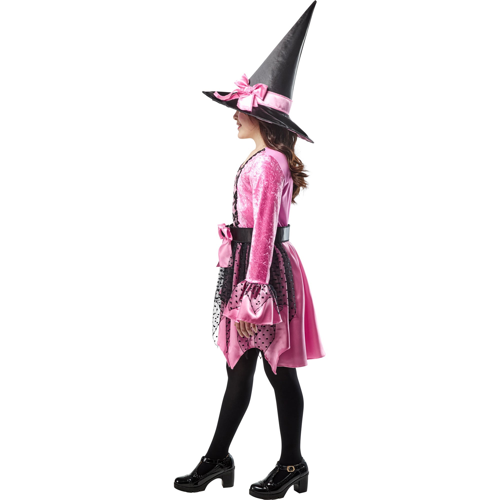 Pink Witch Costume for Girls - Image 3