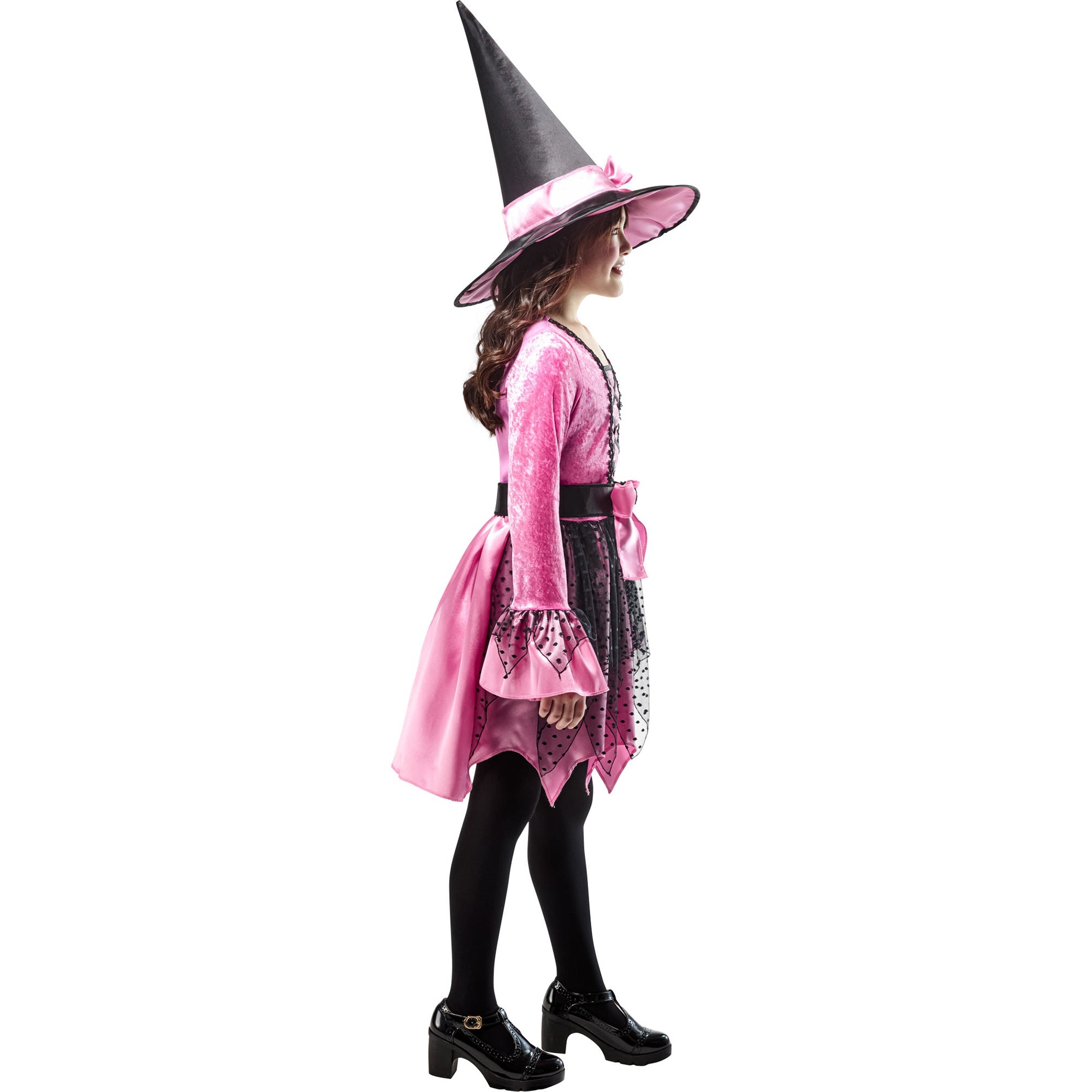 Pink Witch Costume for Girls - Image 4