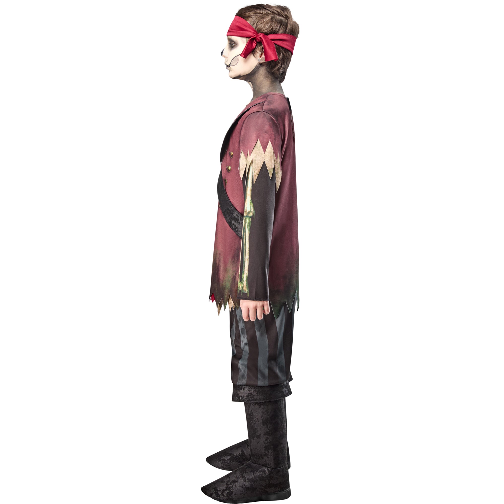 Zombie Pirate Costume for Boys - Image 2