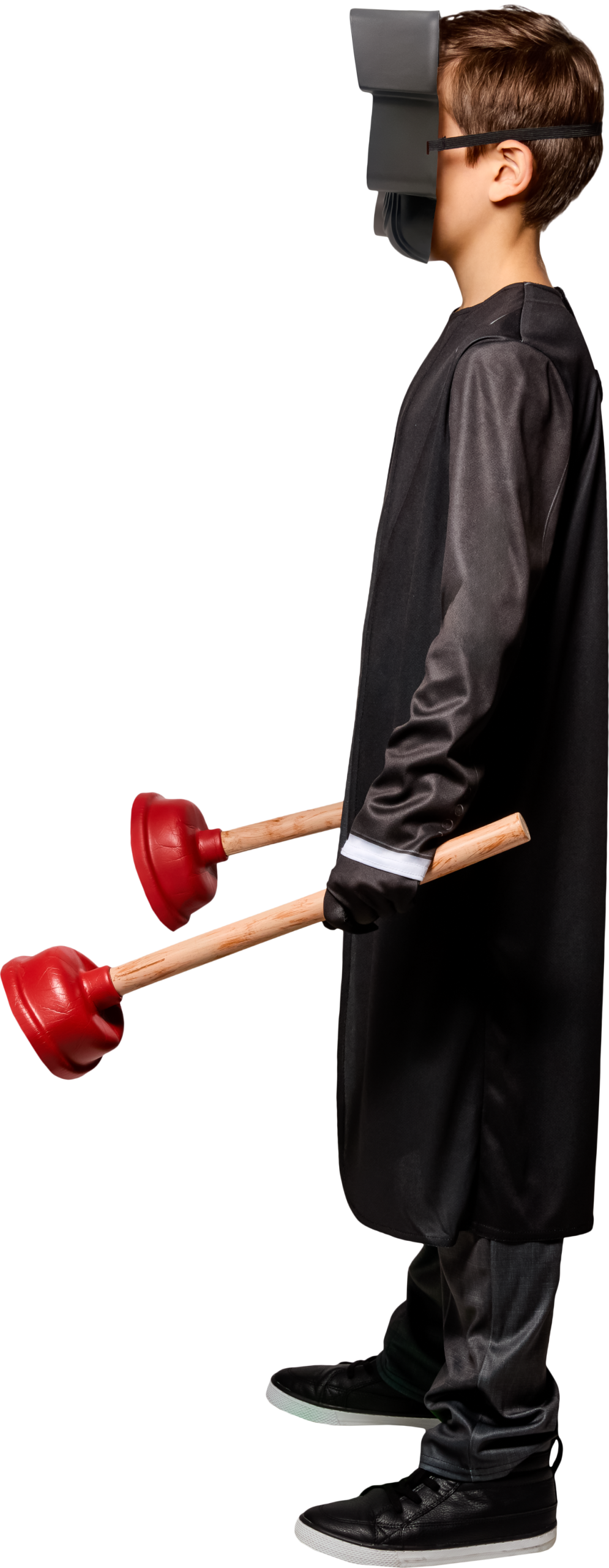 Skibidi Toilet Plunger Man Costume for Boys - Image 4