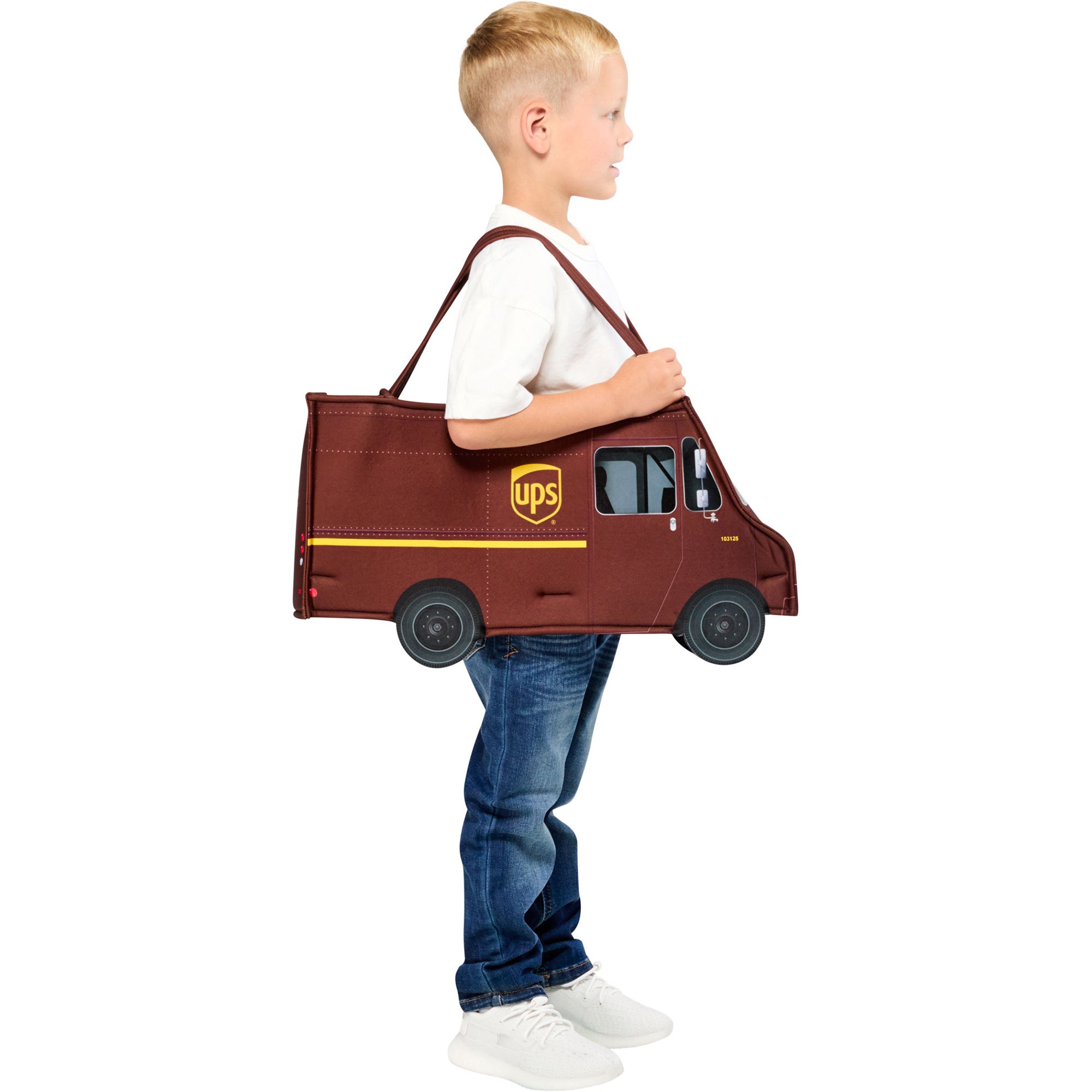 UPS Ride-On Truck Costume for Toddler- - Image 3