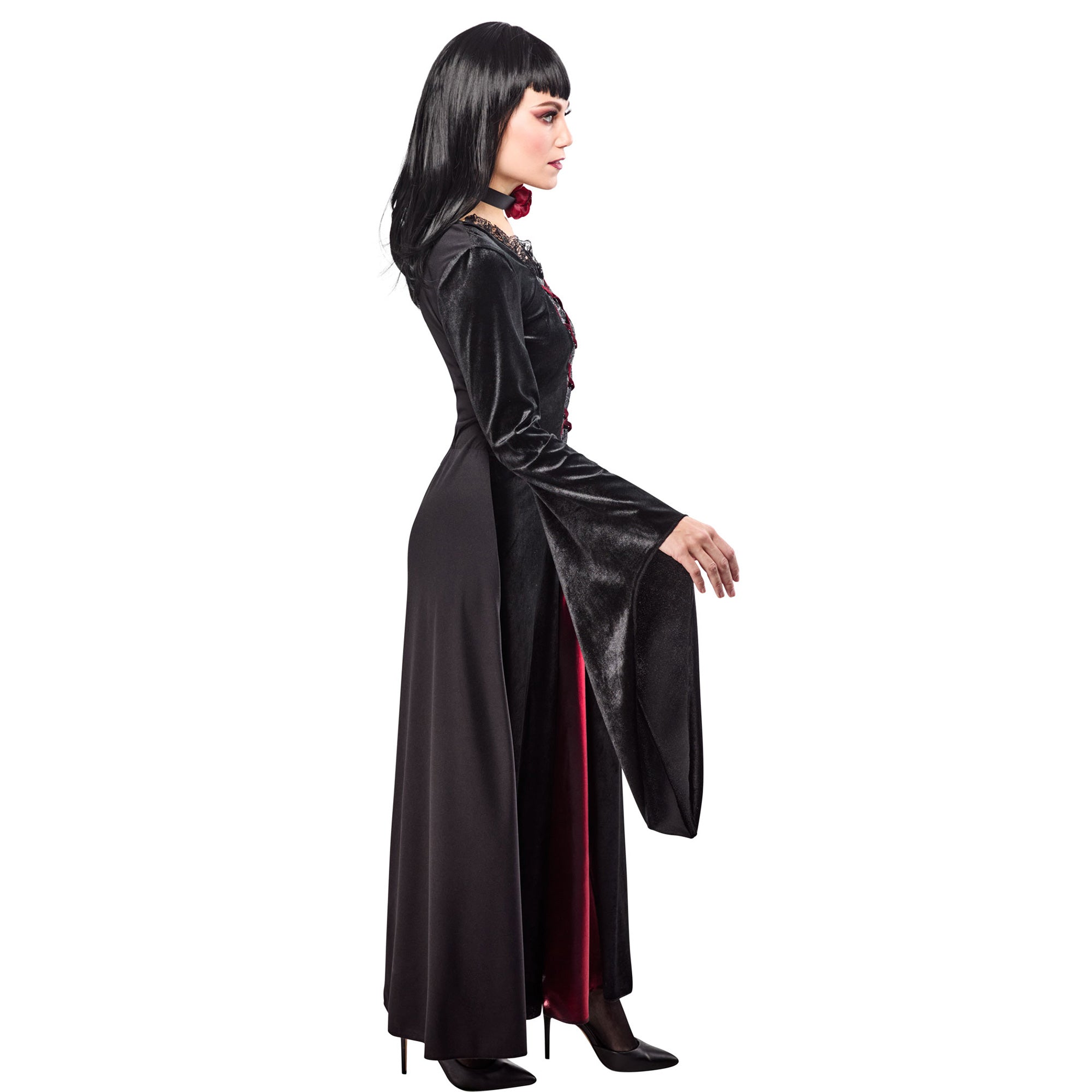 Gothic Lady Costume Dress for Women - Image 3