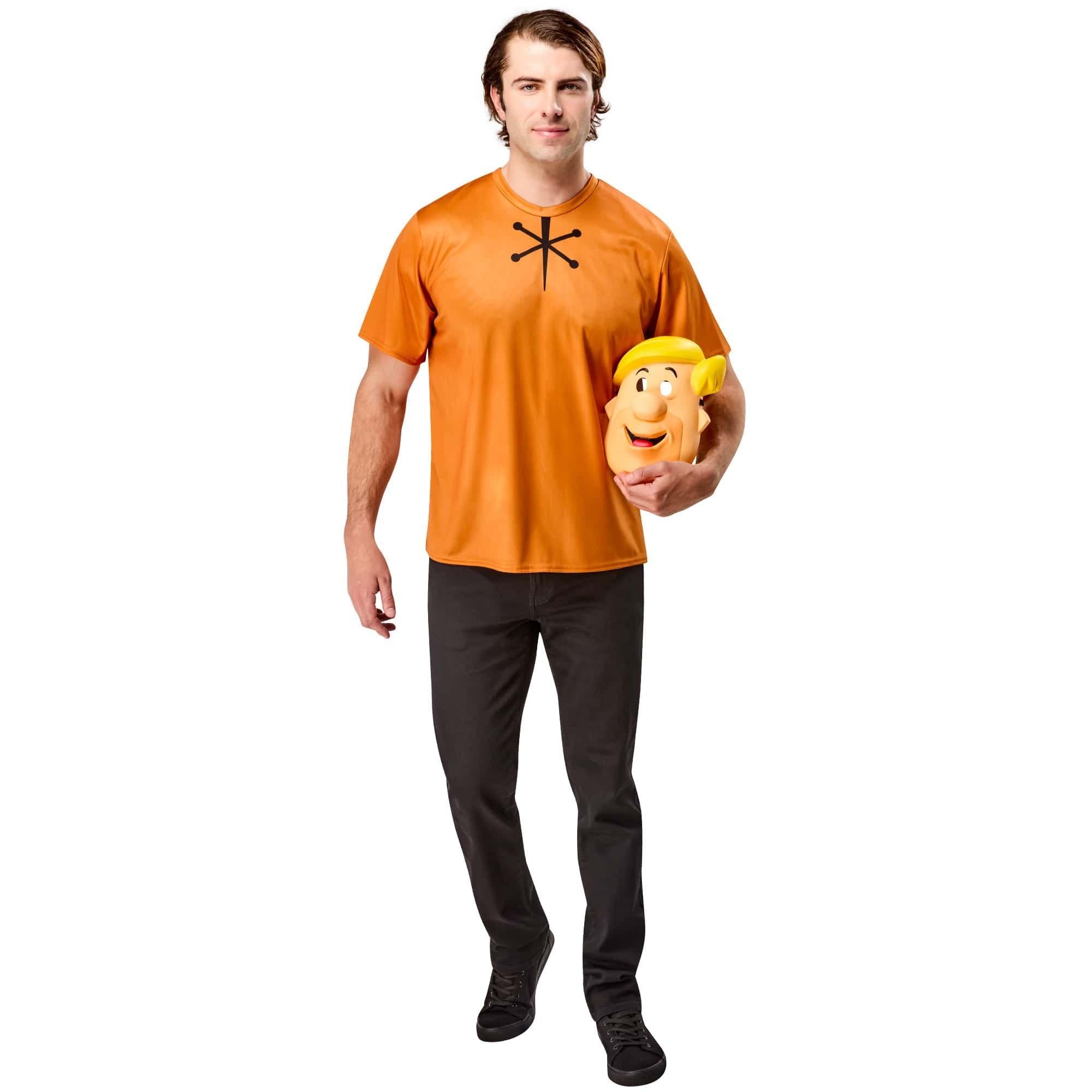Ben Cooper Barney Rubble Costume. Adult - Image 5
