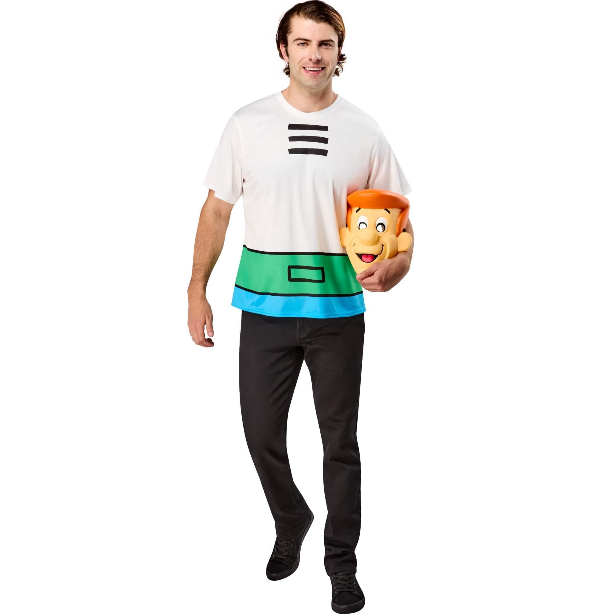 Men's The Jetsons Ben Cooper George Jetson T-Shirt and Half Mask - Image 5