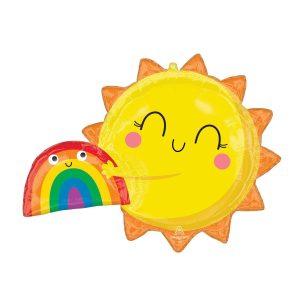 Sending You Sunshine Foil Balloon. 23in