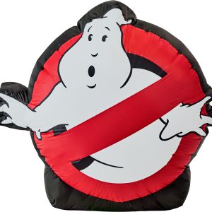 3 Foot Ghostbusters Classic No-Ghost Logo Halloween Inflatable Lawn Decoration