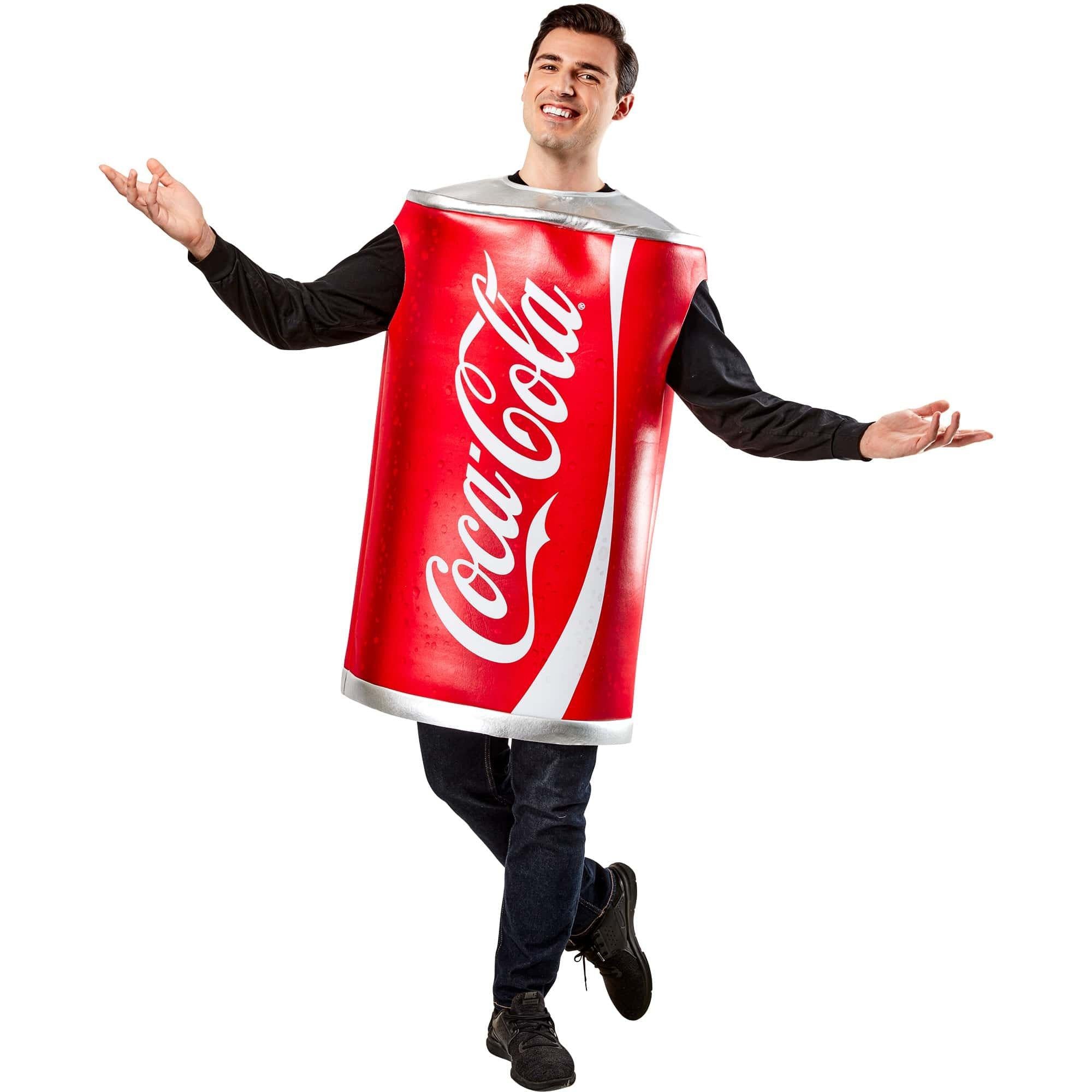 Adult Can of Coca Cola Costume - Image 4