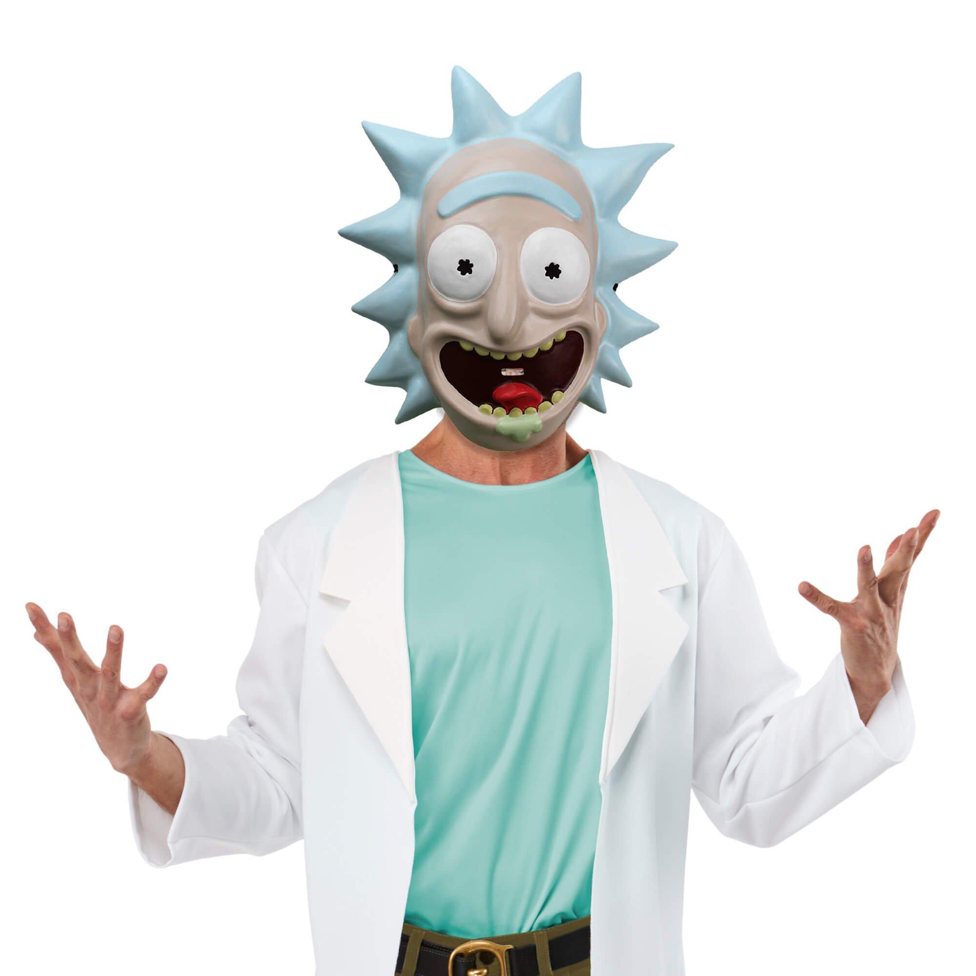 Adult Rick and Morty: Rick Half Mask - Image 3