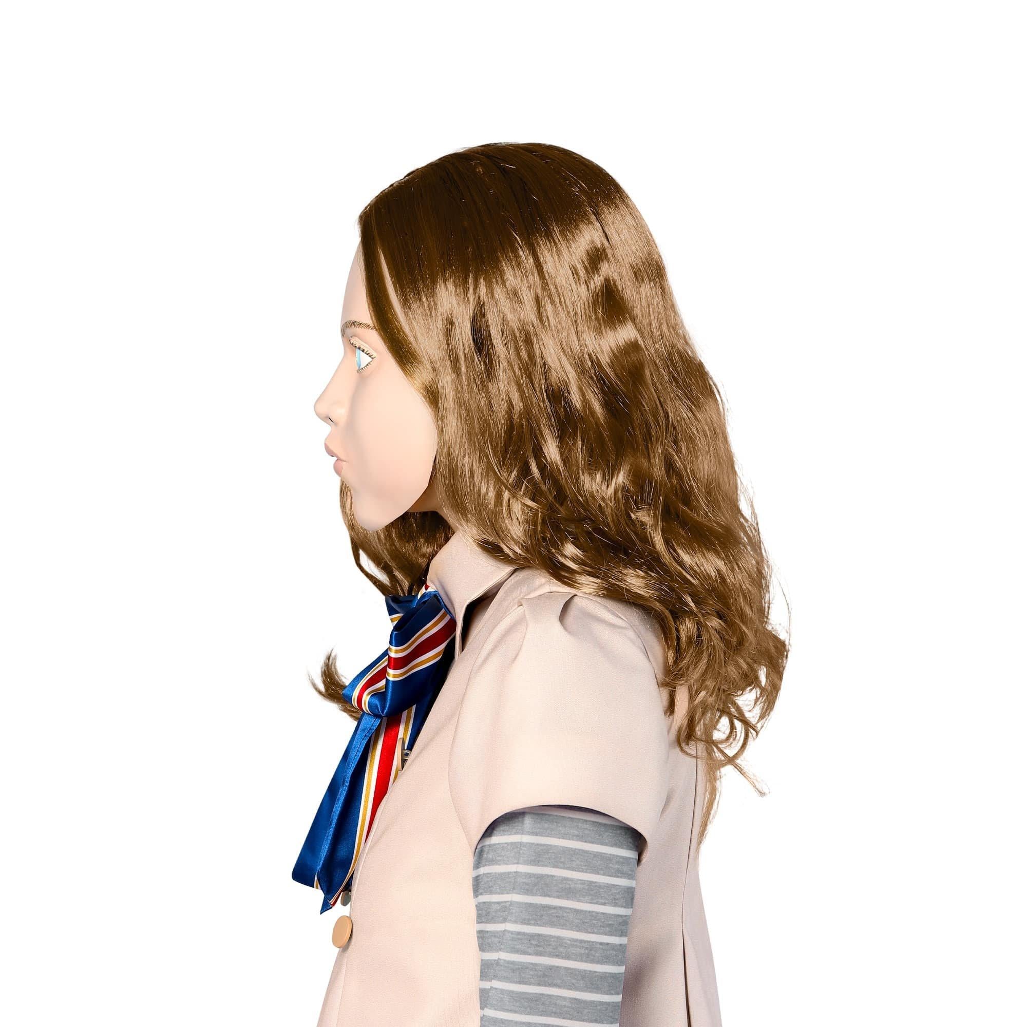 Adult M3gan Mask and Wig - Image 2