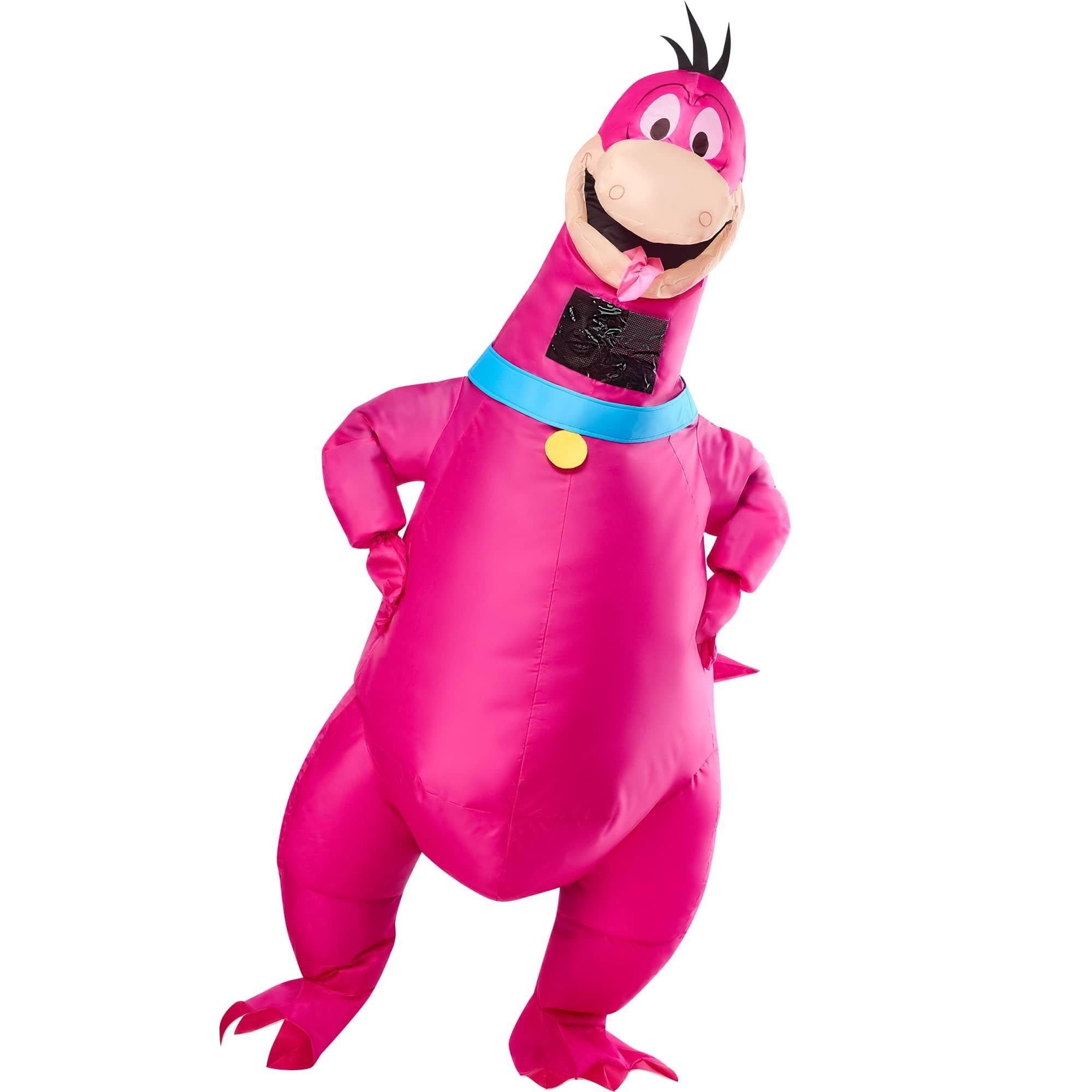 Adult The Flintstones Dino Inflatable Costume - Image 5