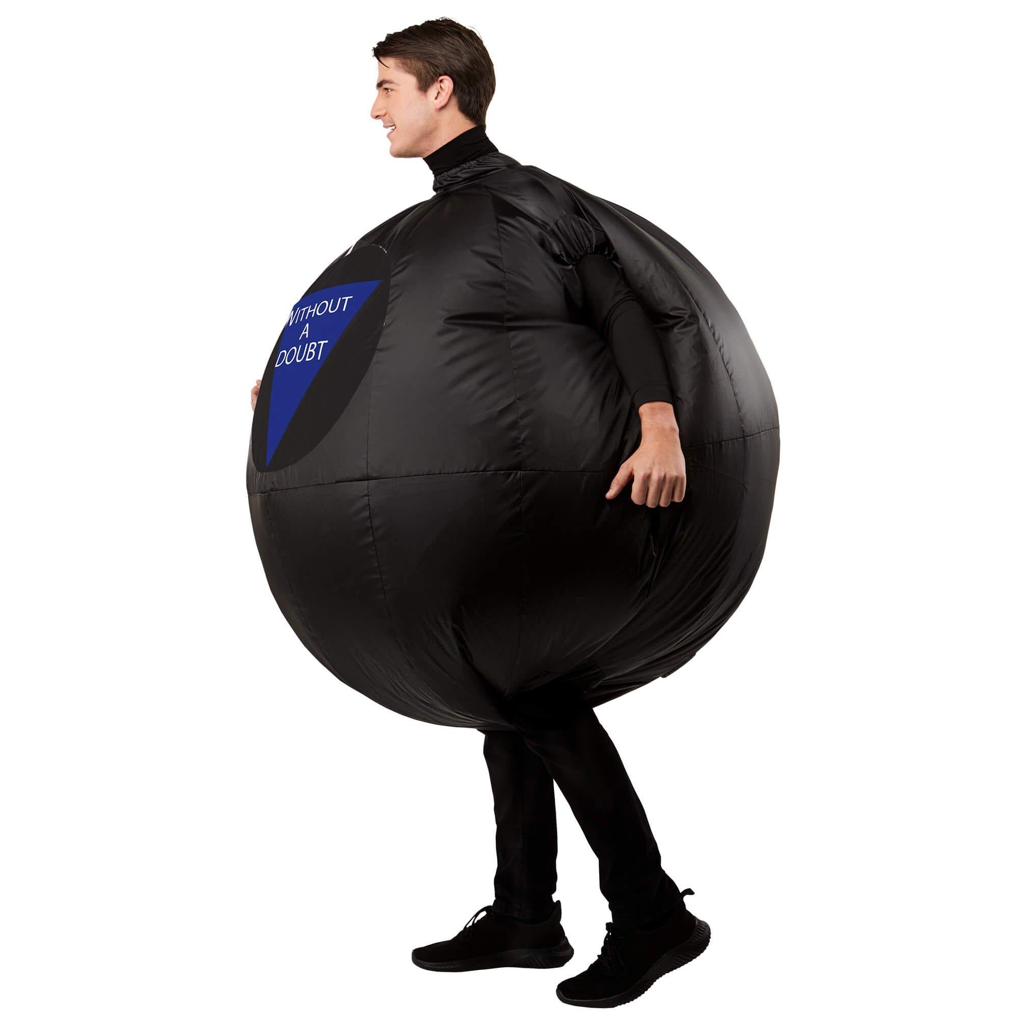 Adult Mattel Games Magic 8-Ball Inflatable Costume - Image 2