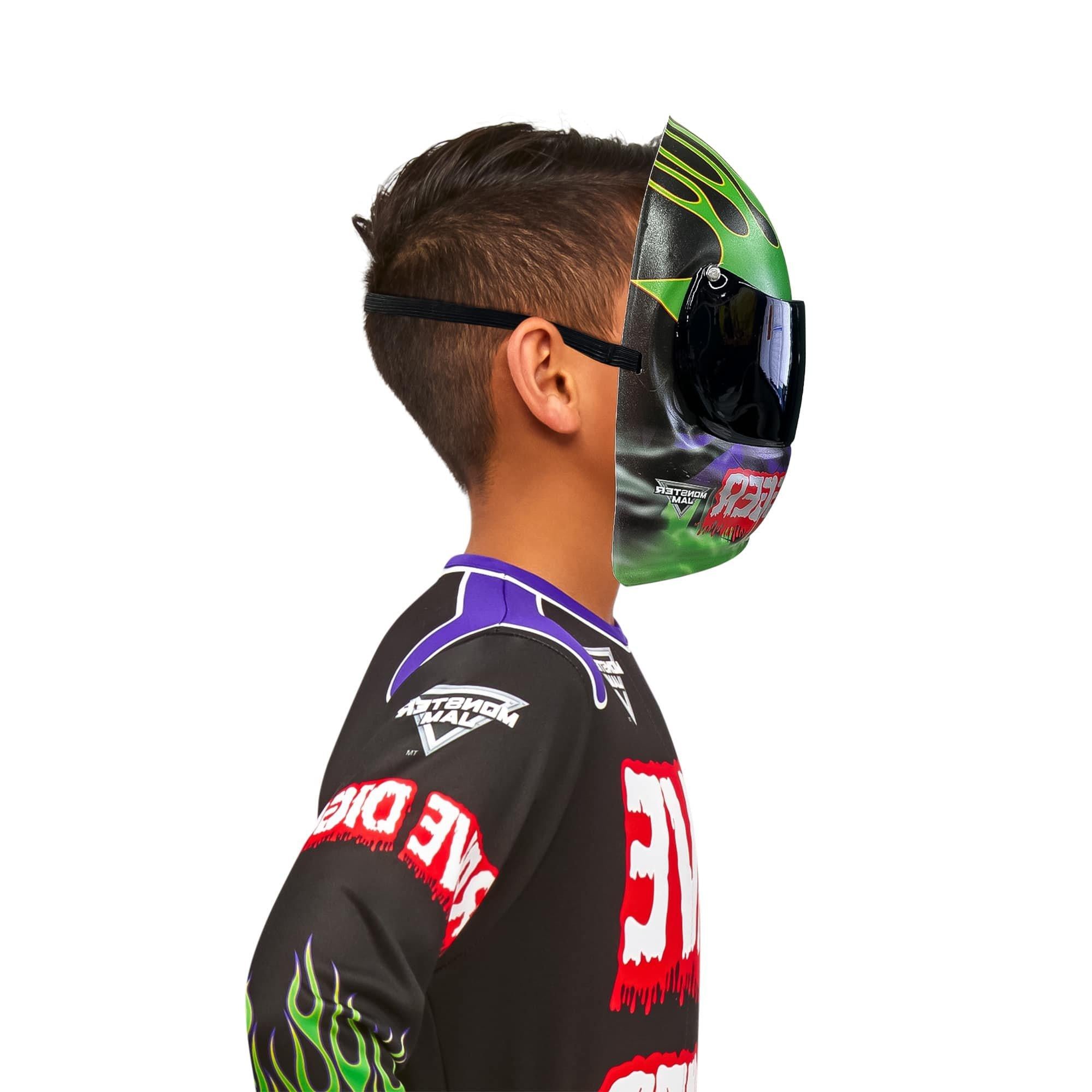 Kids' Monster Jam Grave Digger Half Mask - Image 3