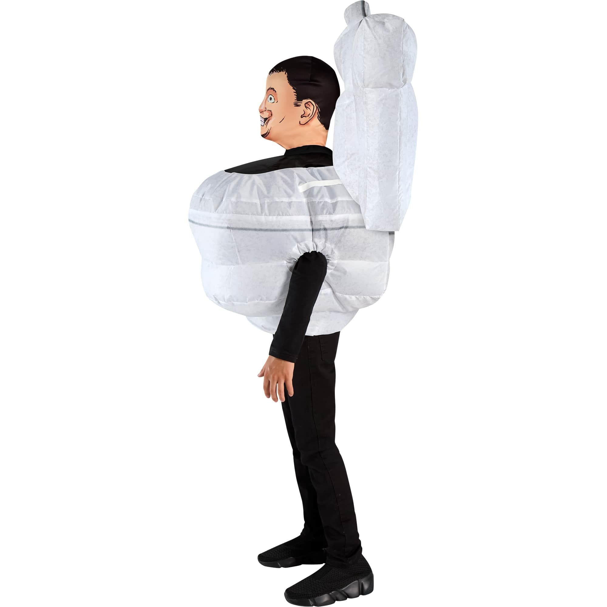 Kids' Skibidi Toilet Inflatable Hood - Image 2