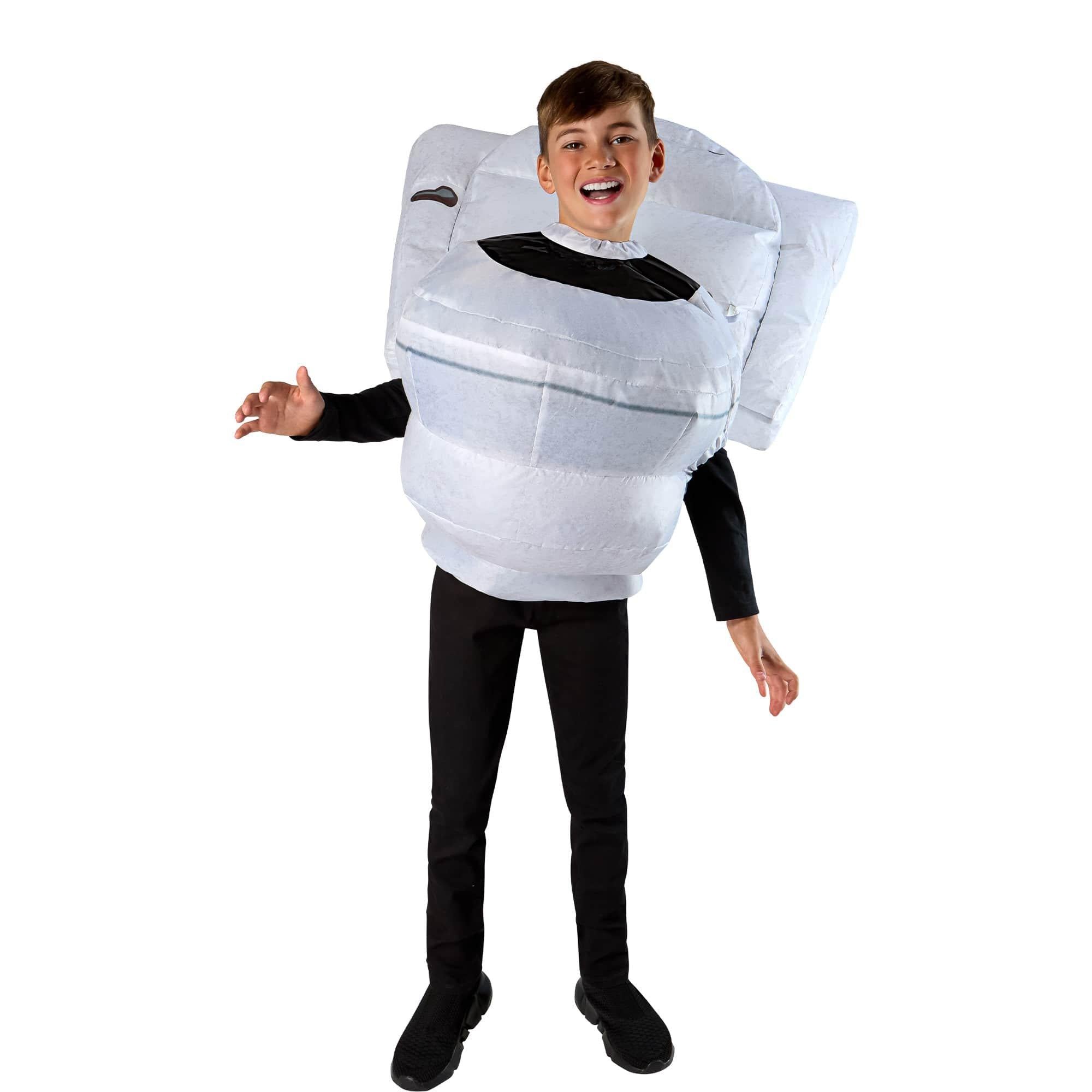 Kids' Skibidi Toilet Inflatable Hood - Image 5