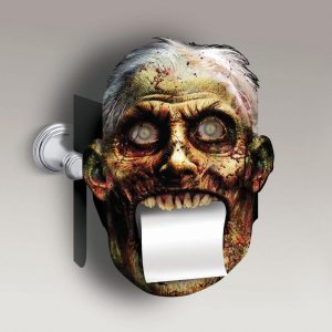9-inch Bloody Bath Zombie Toilet Paper Cover