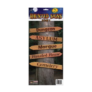 18-inch Haunted House Sign Set - 5 Piece