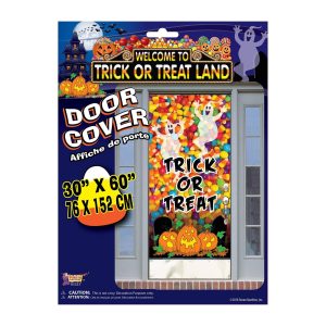 60-inch Trick or Treat Candy Door Cover Decoration