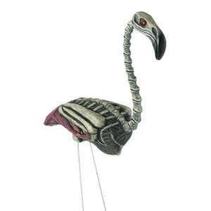 18-inch Zombie Skeleton Flamingo Lawn Decoration