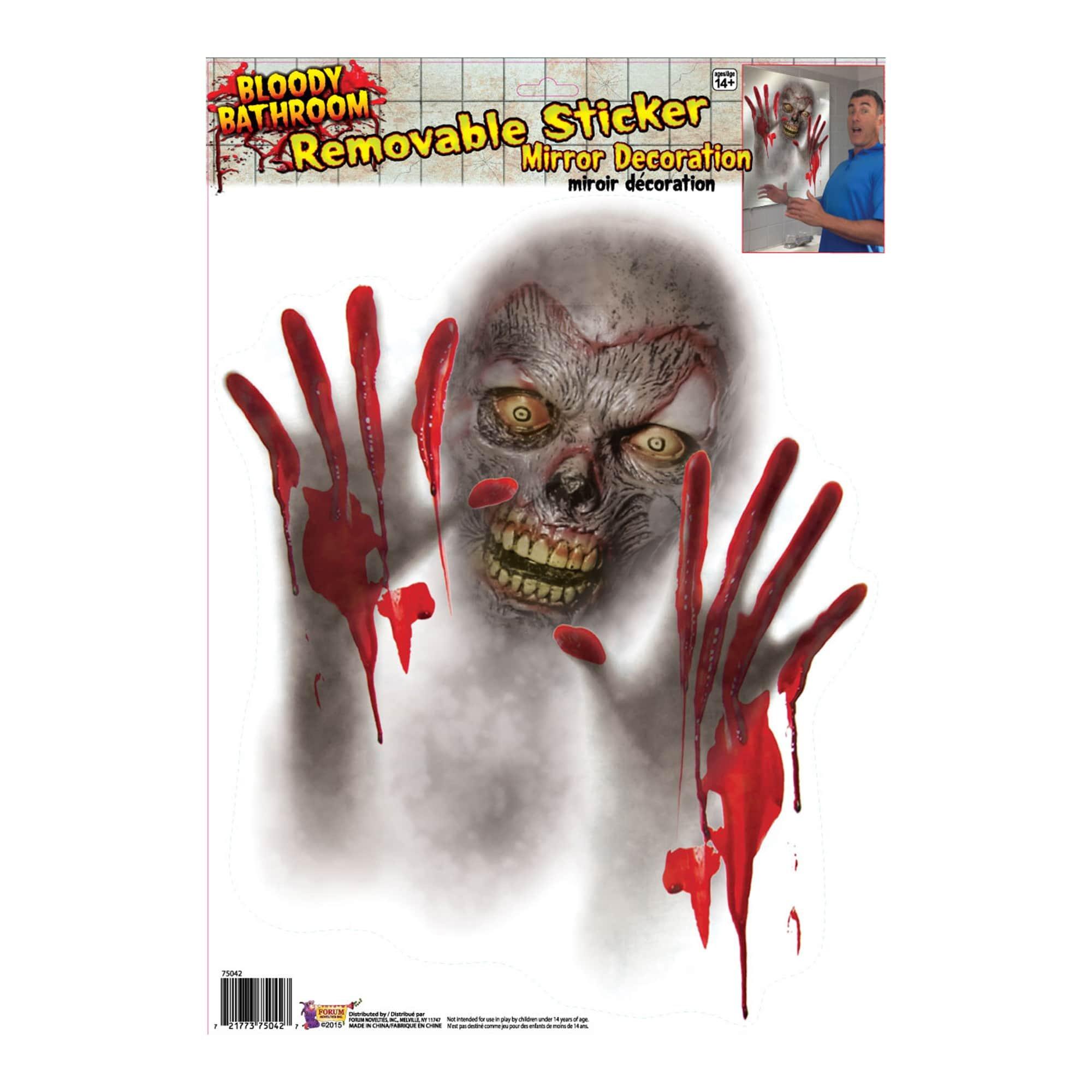 Halloween Zombie Bathroom Decorating Kit - Image 2