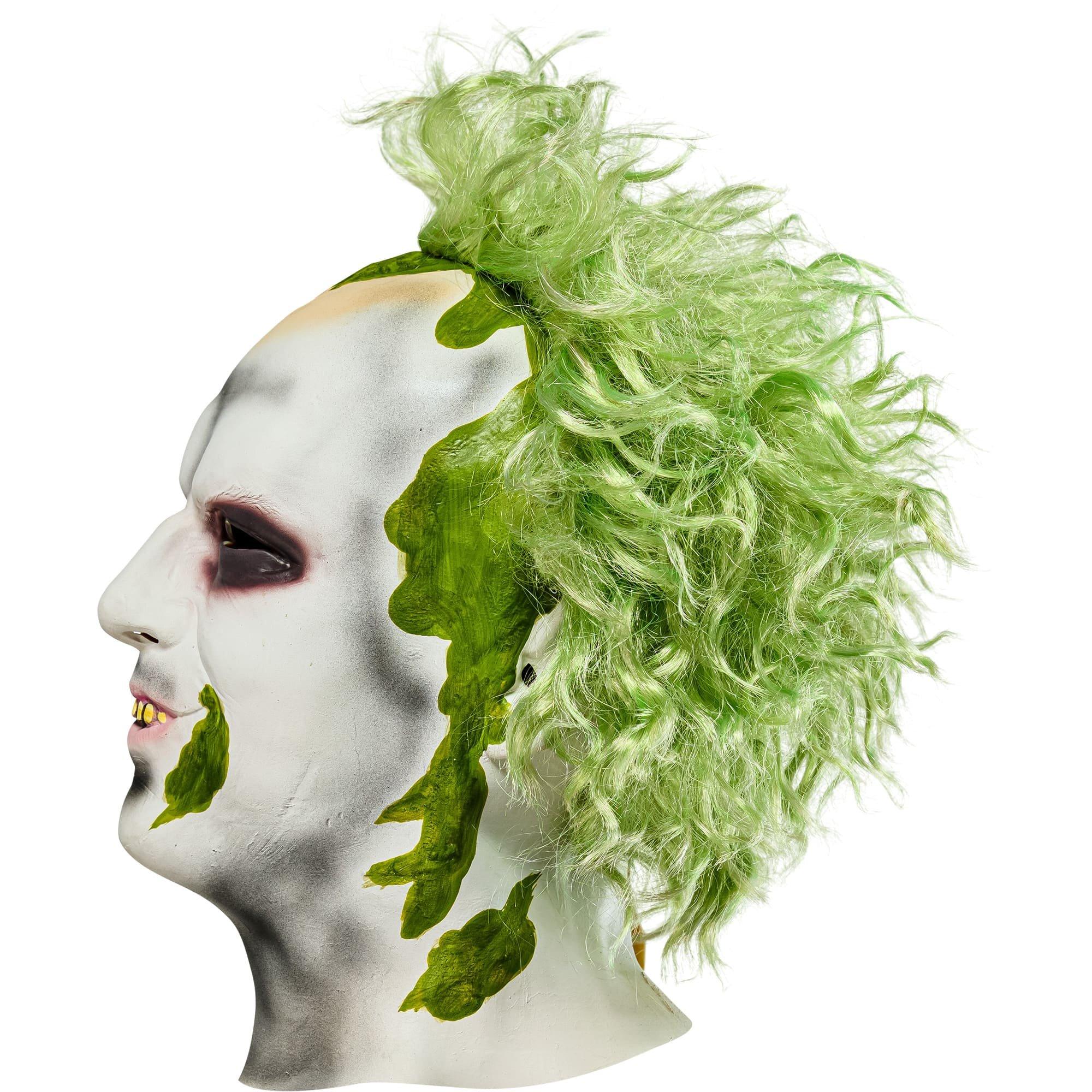 Men's Beetlejuice 2 Overhead Latex Mask with Hair - Image 2