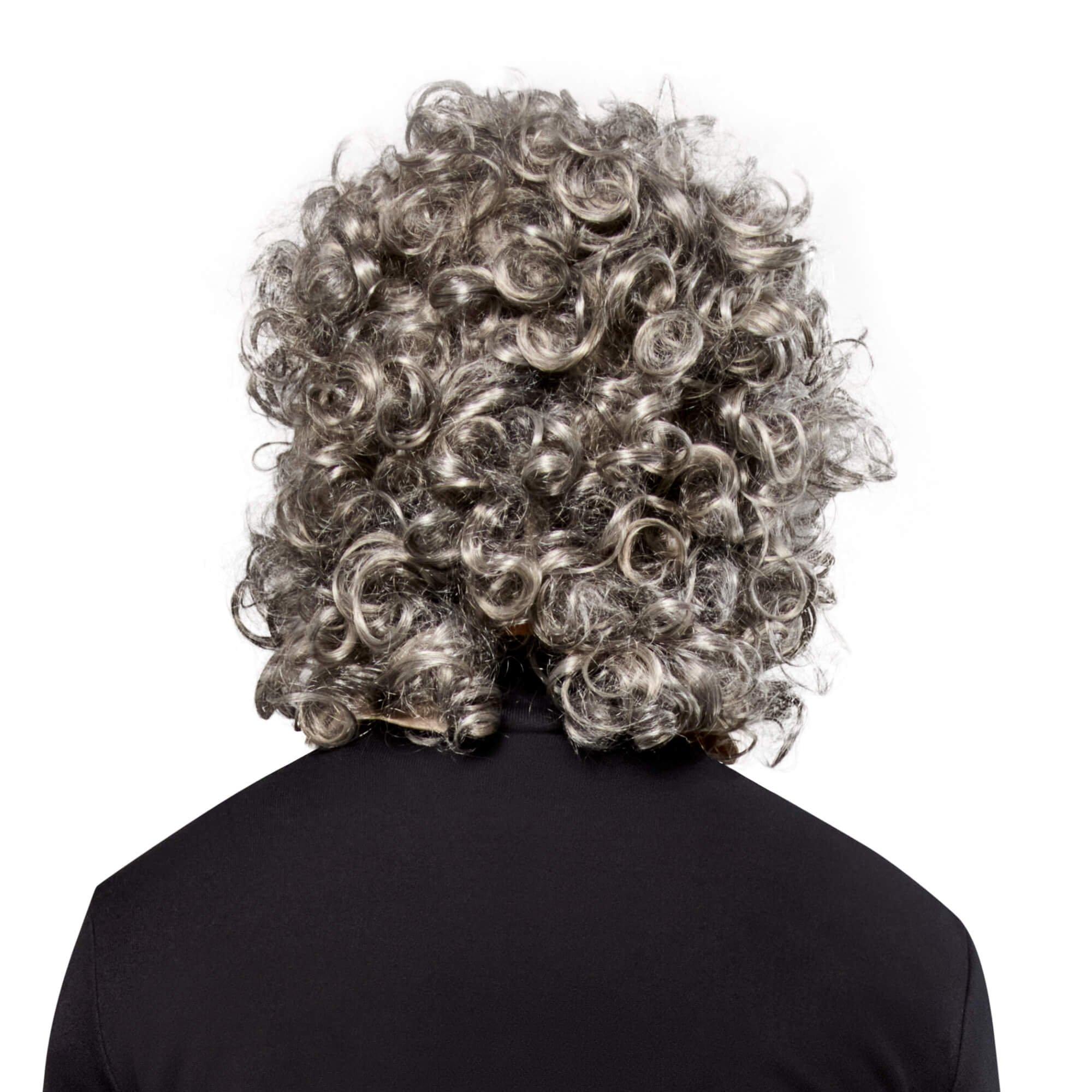 Adult Beetlejuice Overhead Latex Mask with Hair - Image 4