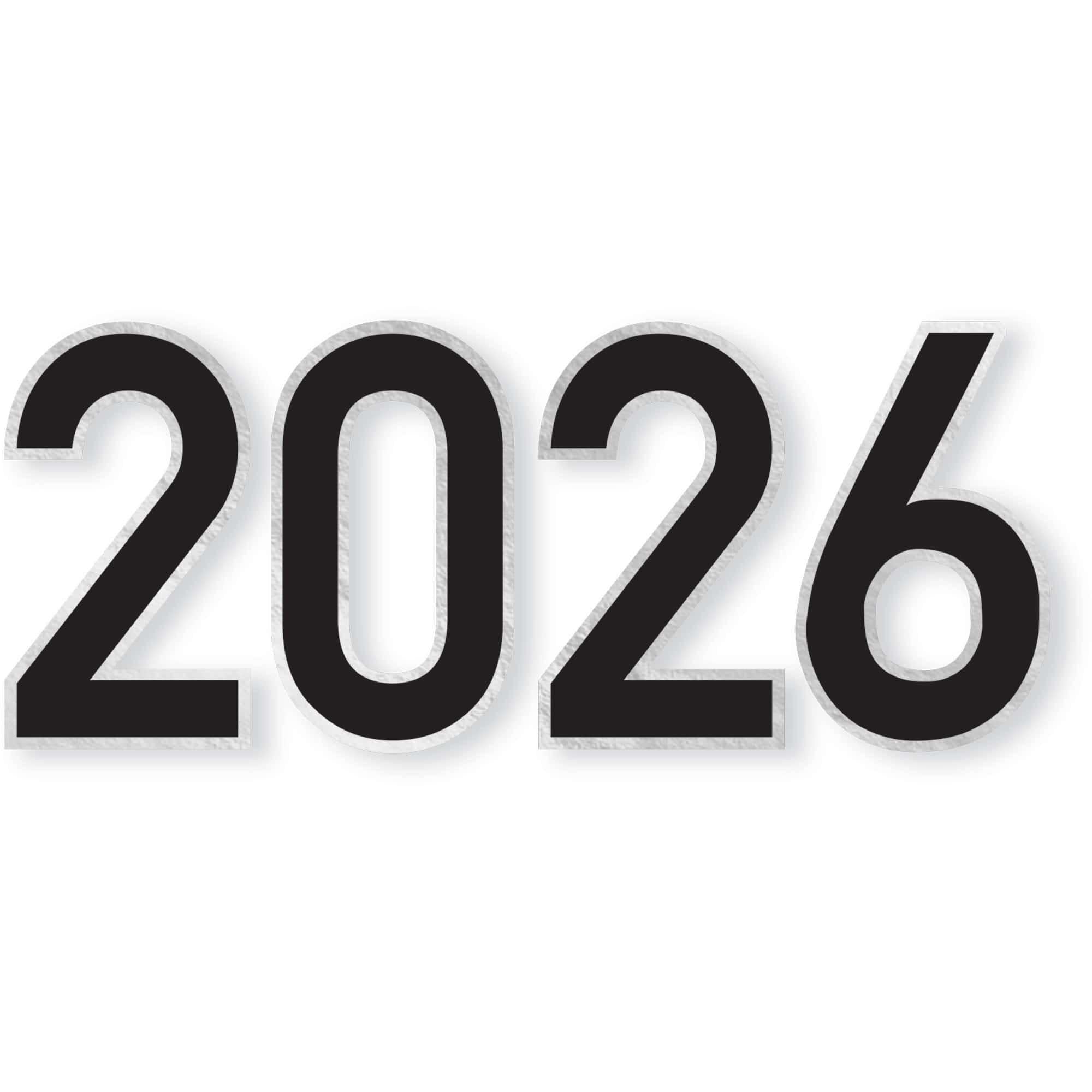 2026 Classic Grad Paper Cut-Outs. 21in x 12in - Image 2