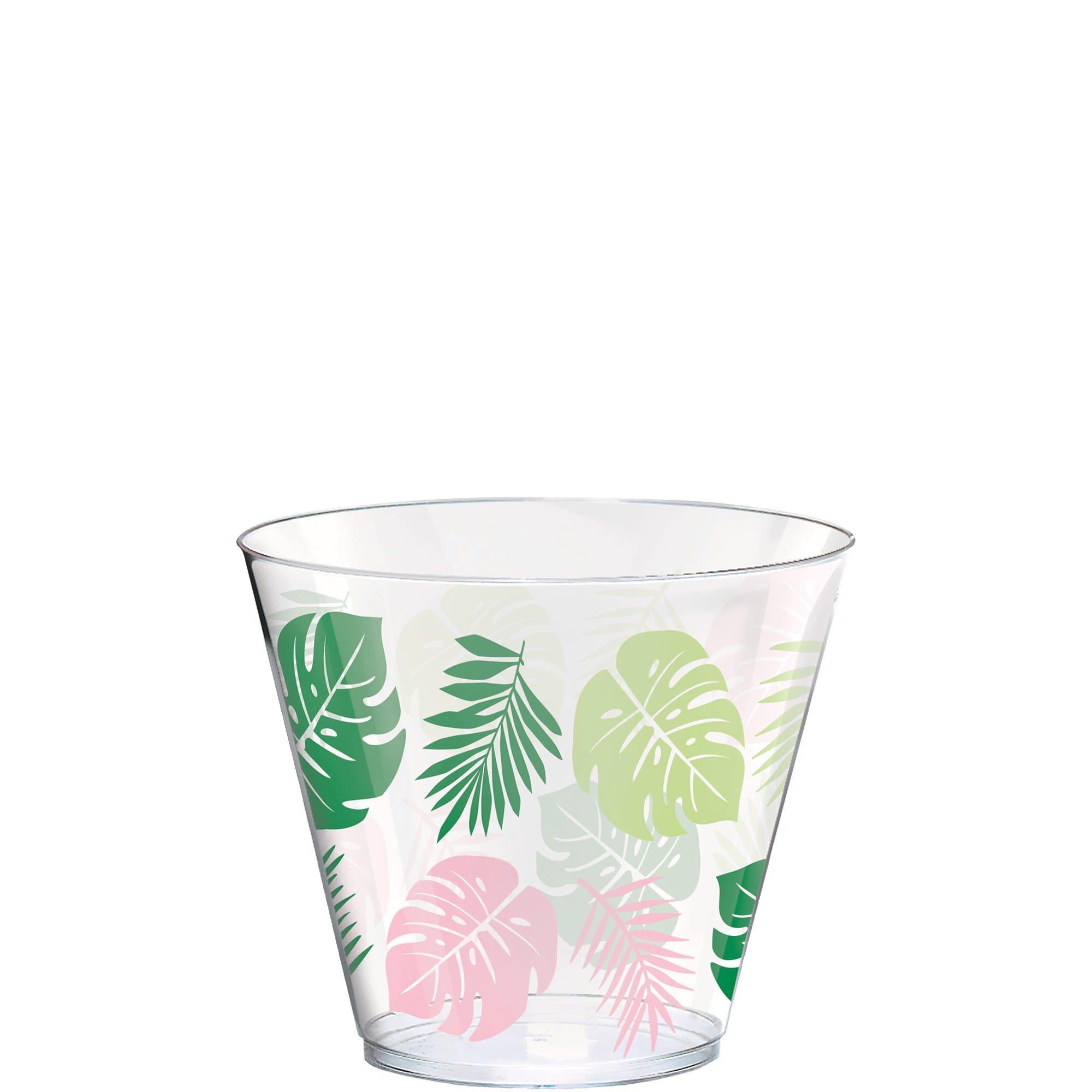 Royal Palm Plastic Cups. 9oz. 10ct - Image 2