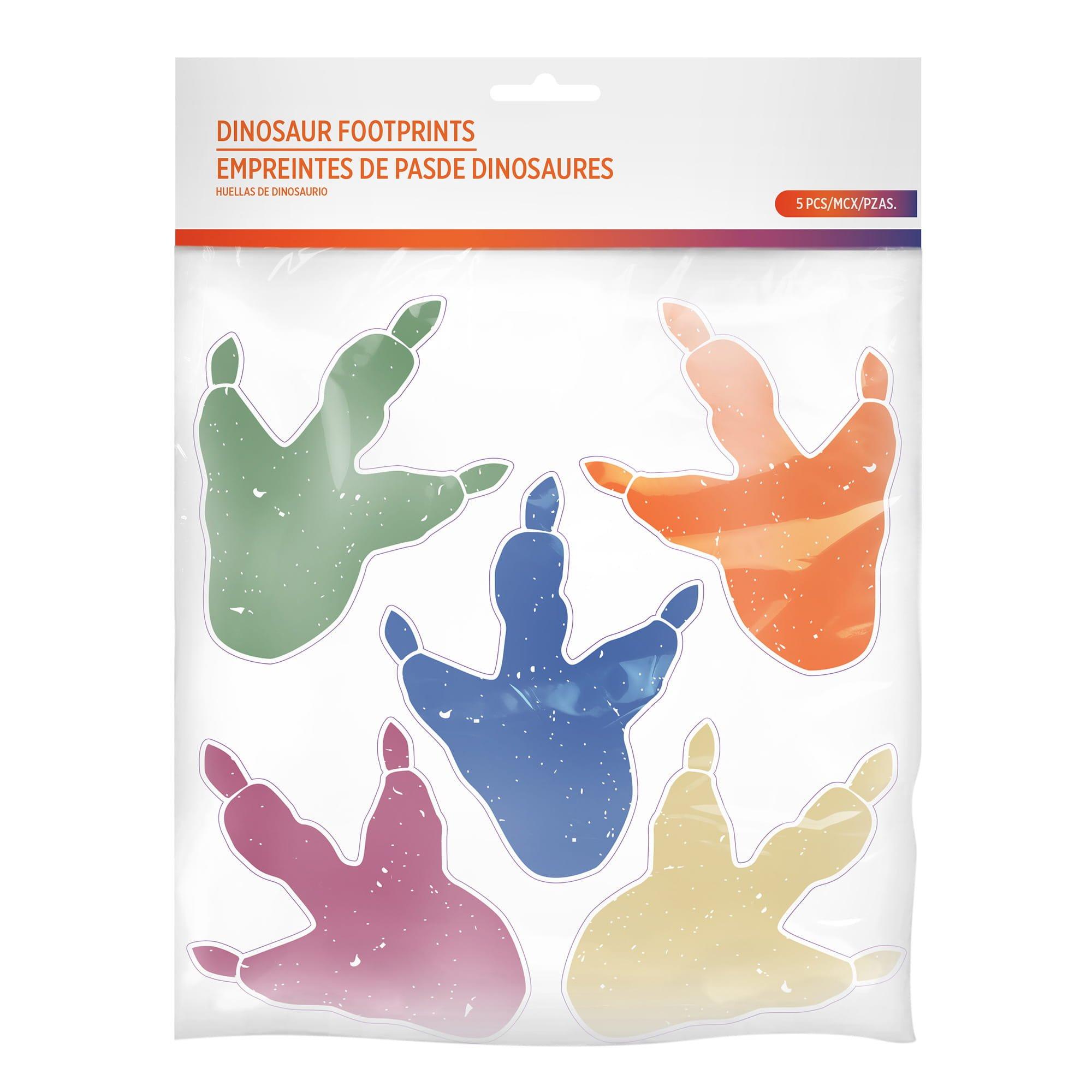 Diggin Dino Vinyl Footprint Window Clings. 12pc - Image 4