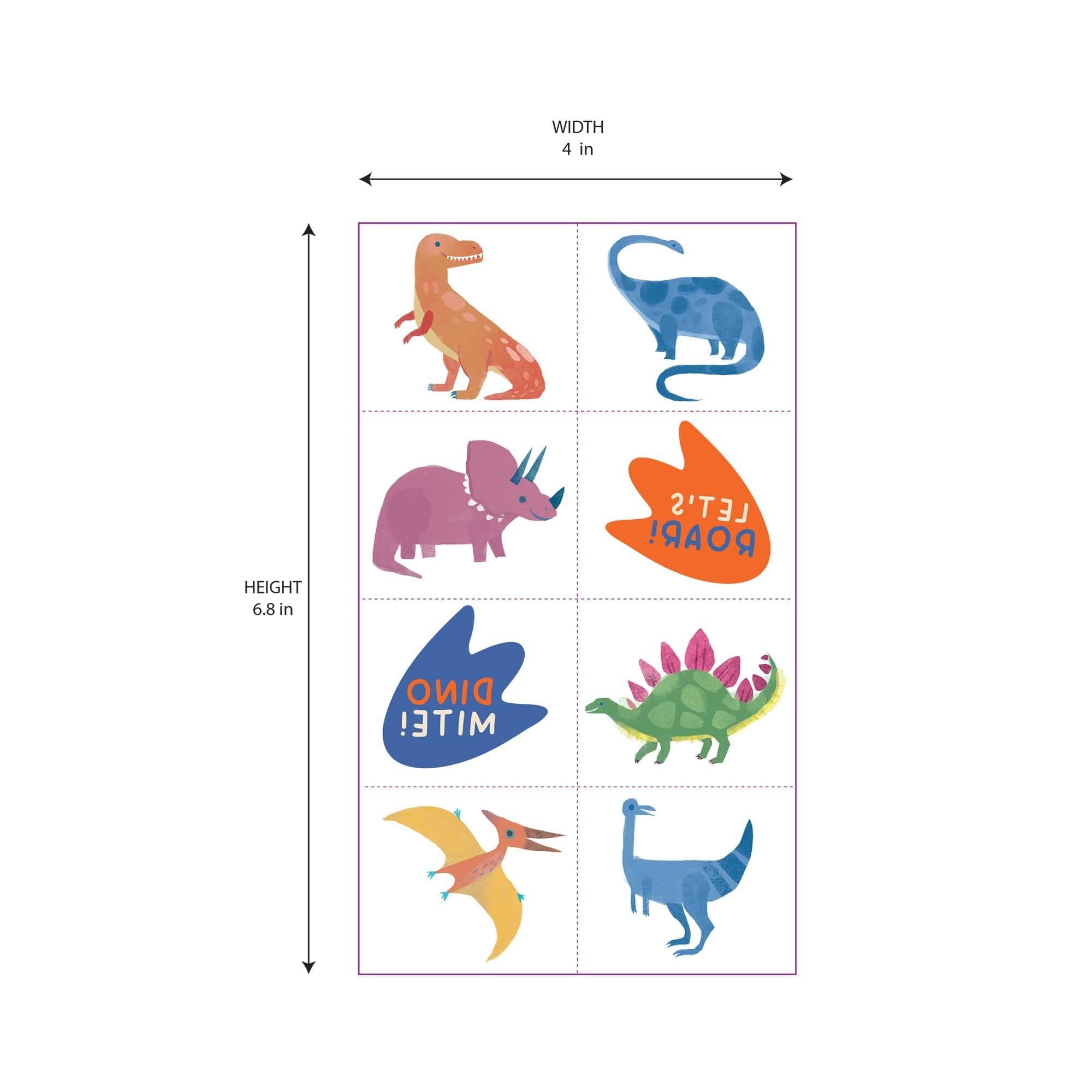 Dinosaur Tattoos. 8ct - Image 2