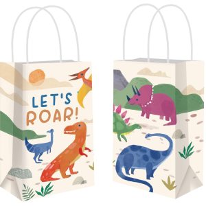 Diggin Dino Favor Bags. 8ct