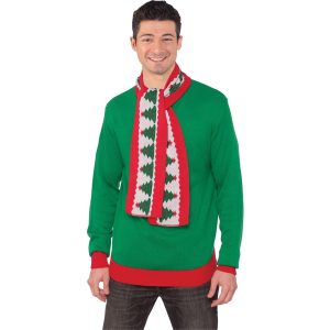Adult Christmans Tree Scarf