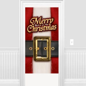 Christmas Santa Belt Door Cover