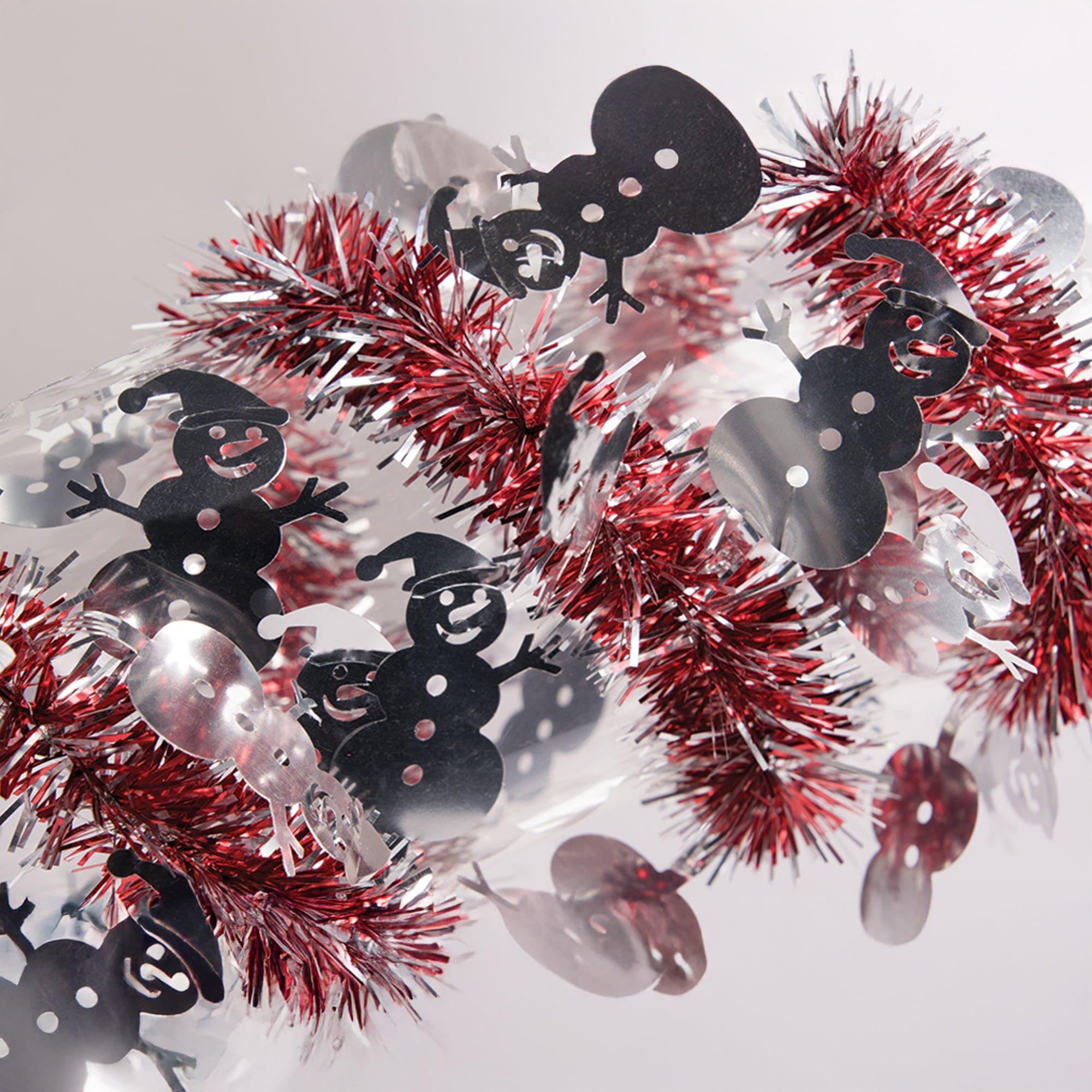 Snowman Tinsel Garland - Image 2