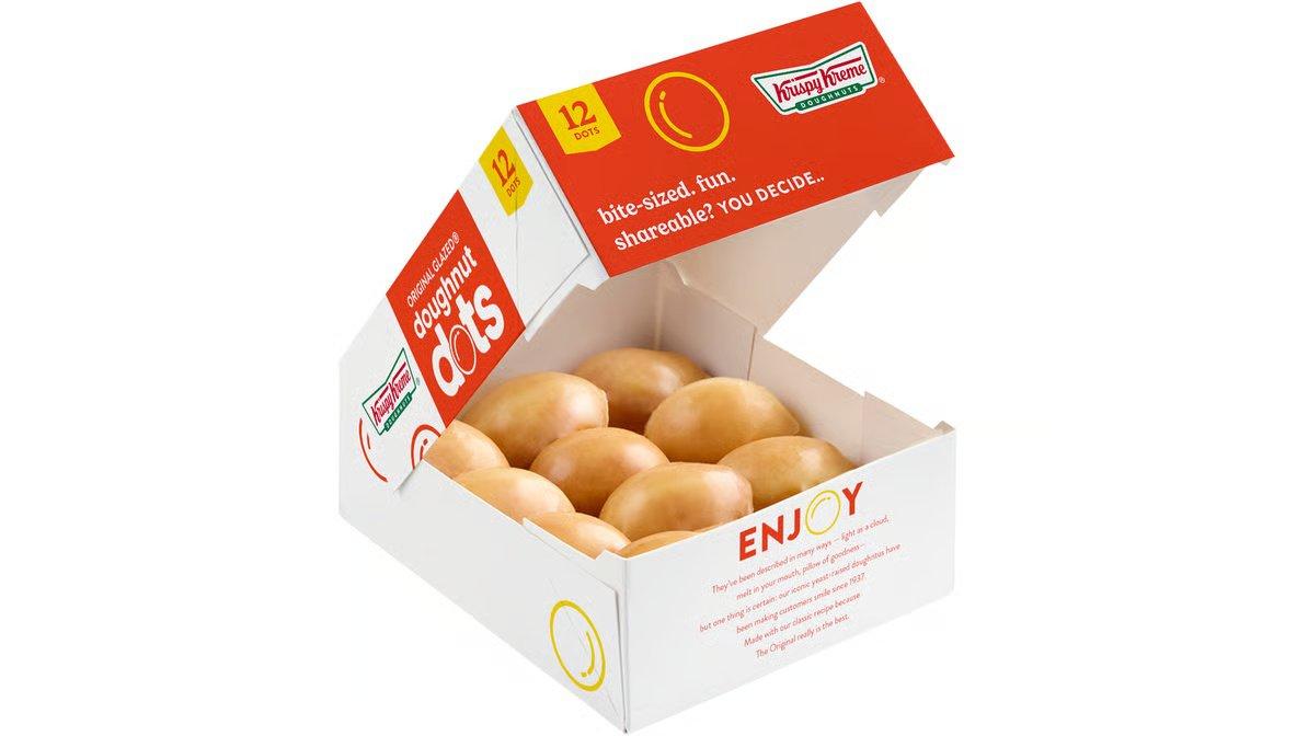 Krispy Kreme Original Glazed Doughnut Dots (12 ct) - Image 2