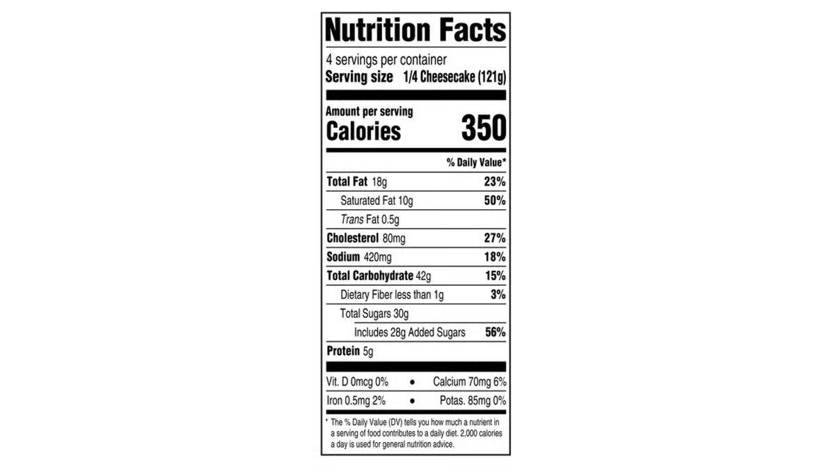 Sara Lee Classic Cheesecake (17oz) - Image 3