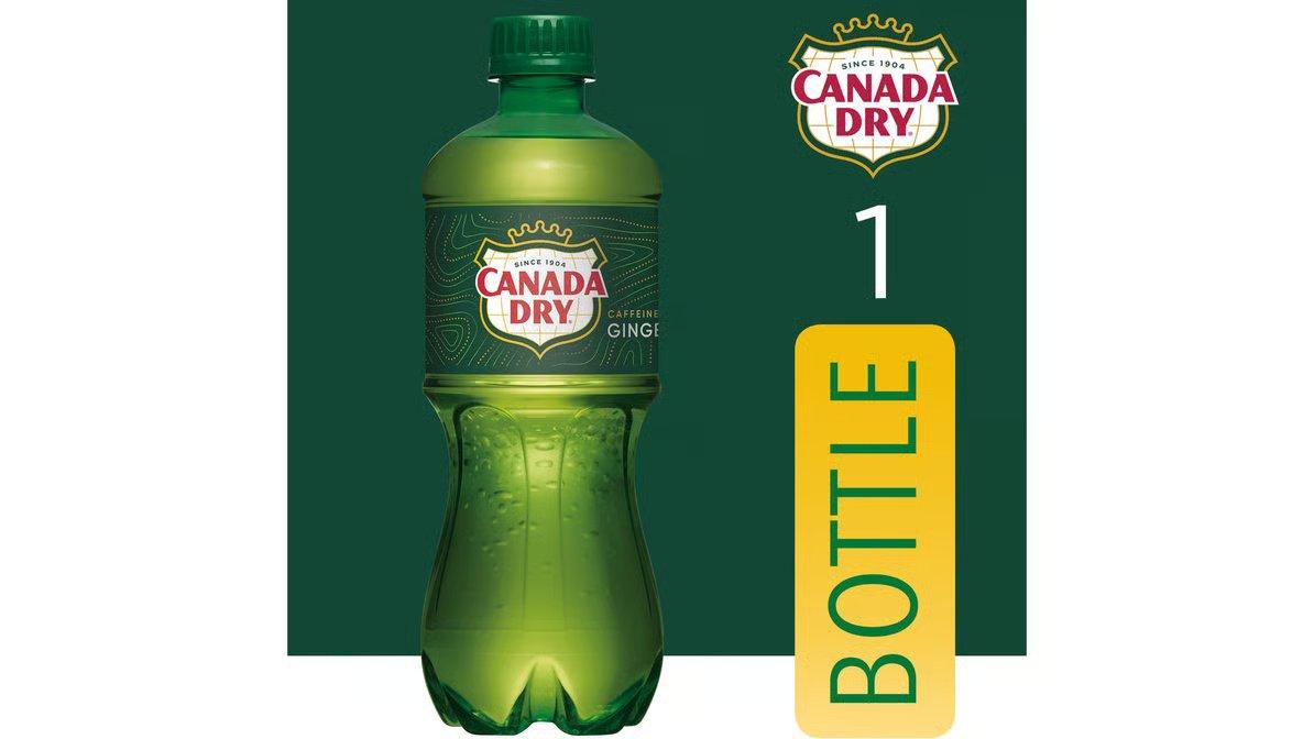 Canada Dry Ginger Ale (20 oz) - Image 2