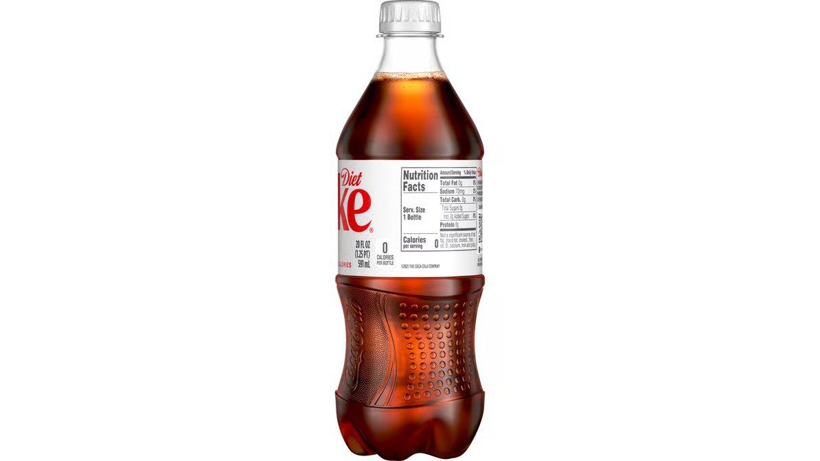 Diet Coke Soda (20 oz) - Image 2