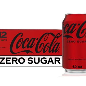 Coca-Cola Zero Sugar Soda (12 oz x 12 ct)