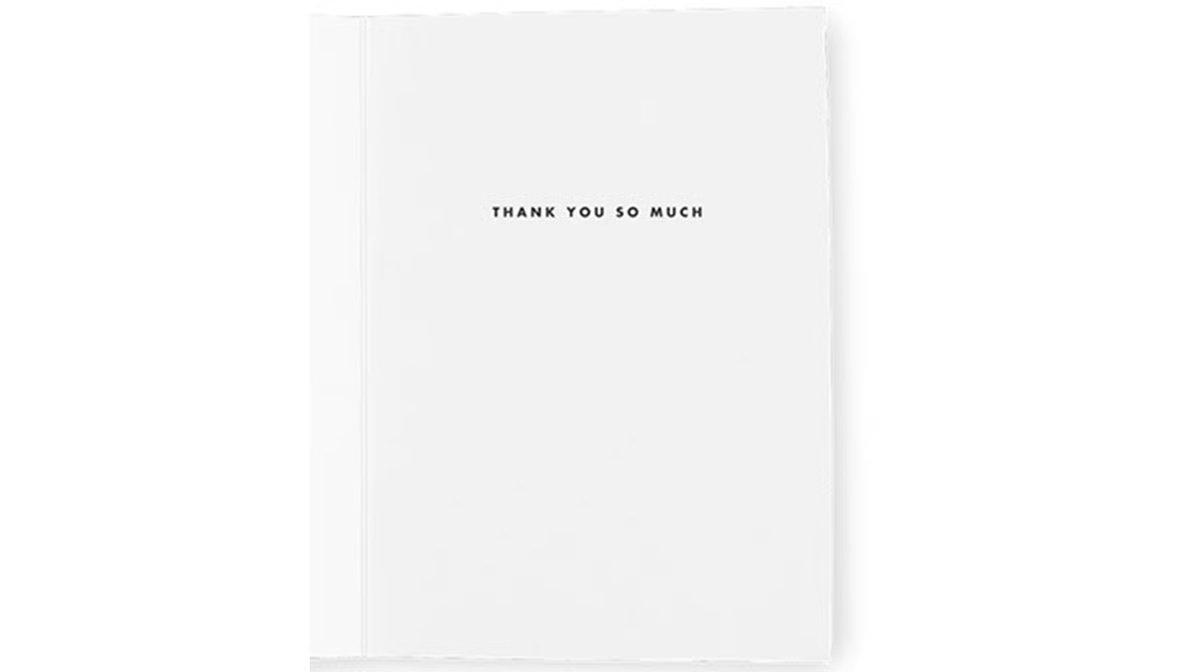 Minted Butterfly Watercolors Thank You Card - Image 2