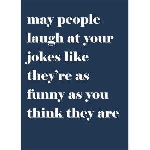 Minted Courtesy Laugh Father's Day Card