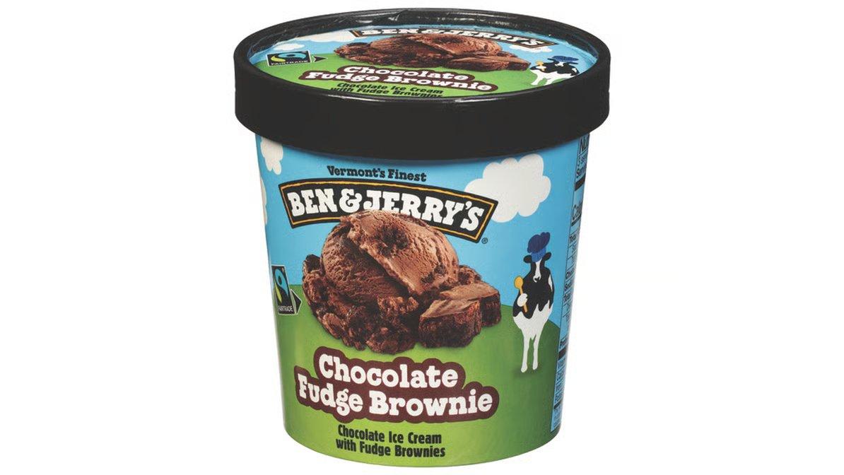 Ben & Jerry's Ice Cream Chocolate Fudge Brownie (1 pt) - Image 4