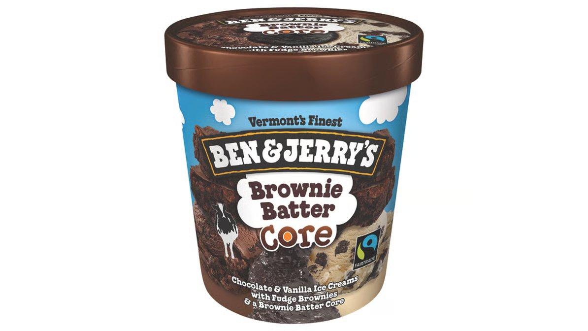 Ben & Jerry's Core Ice Cream Brownie Batter (1 pt) - Image 2