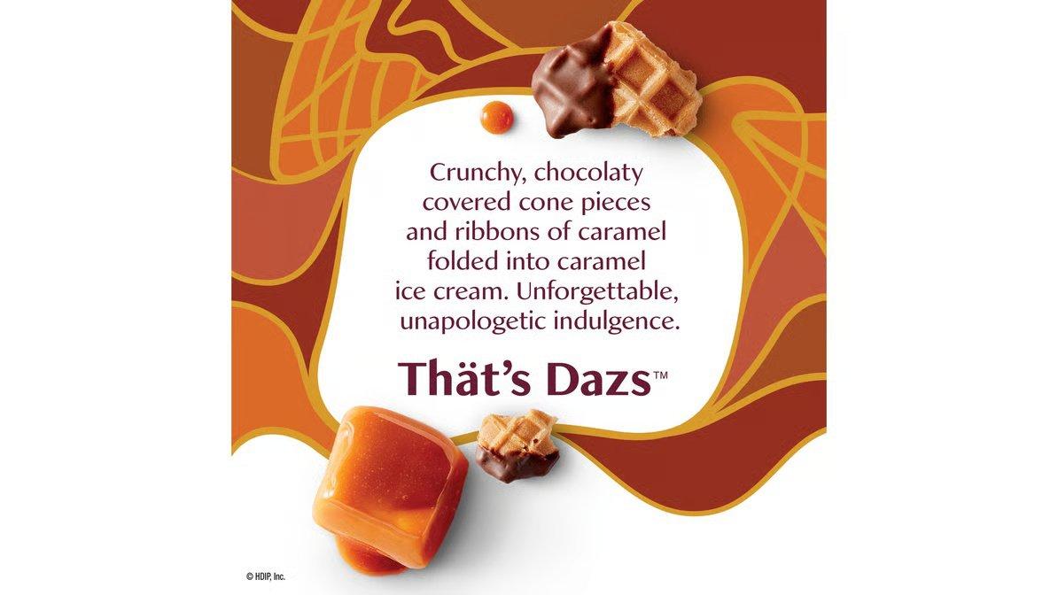 Haagen-Dazs Ice Cream Caramel Cone (14 oz) - Image 2