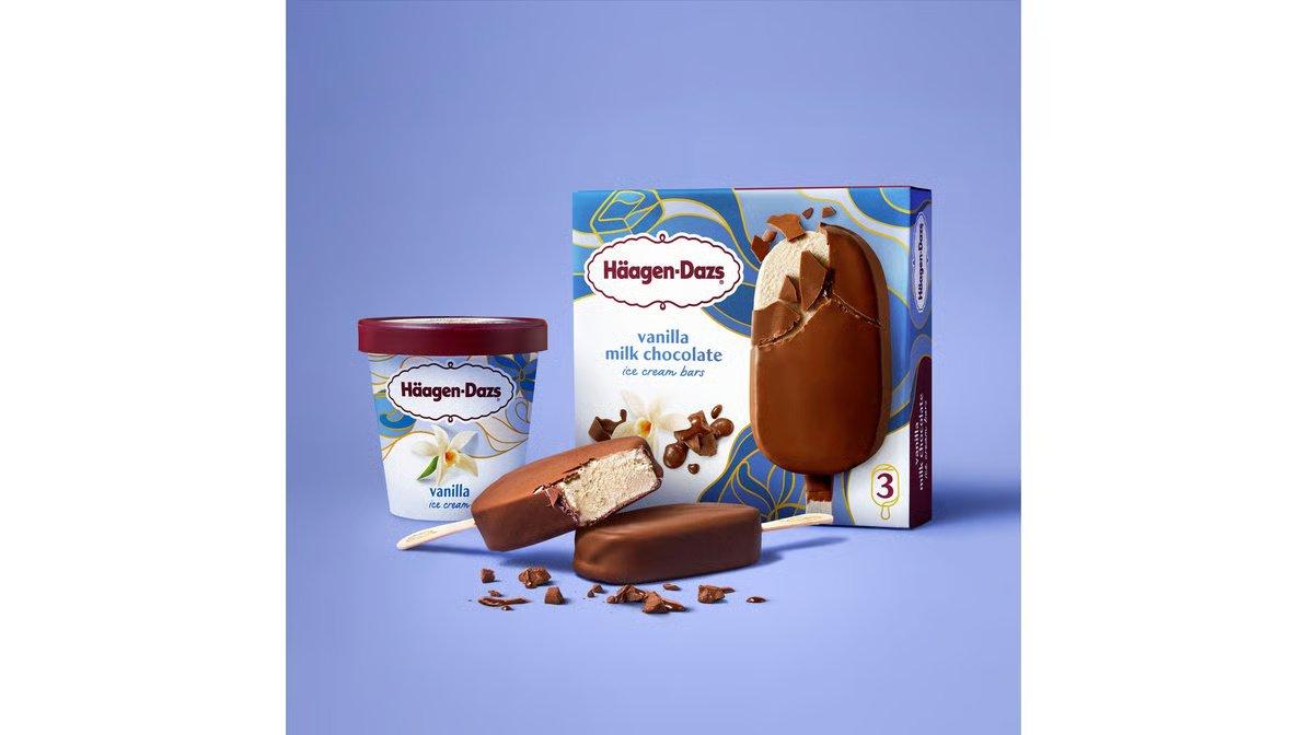 Haagen-Dazs Ice Cream Vanilla (14 oz) - Image 6