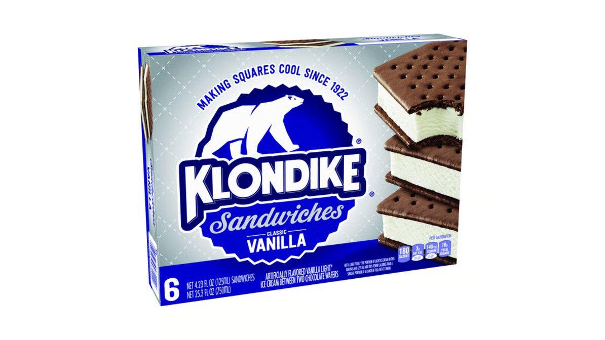 Klondike Ice Cream Sandwich Classic Vanilla (4.23 oz x 6 ct) - Image 3