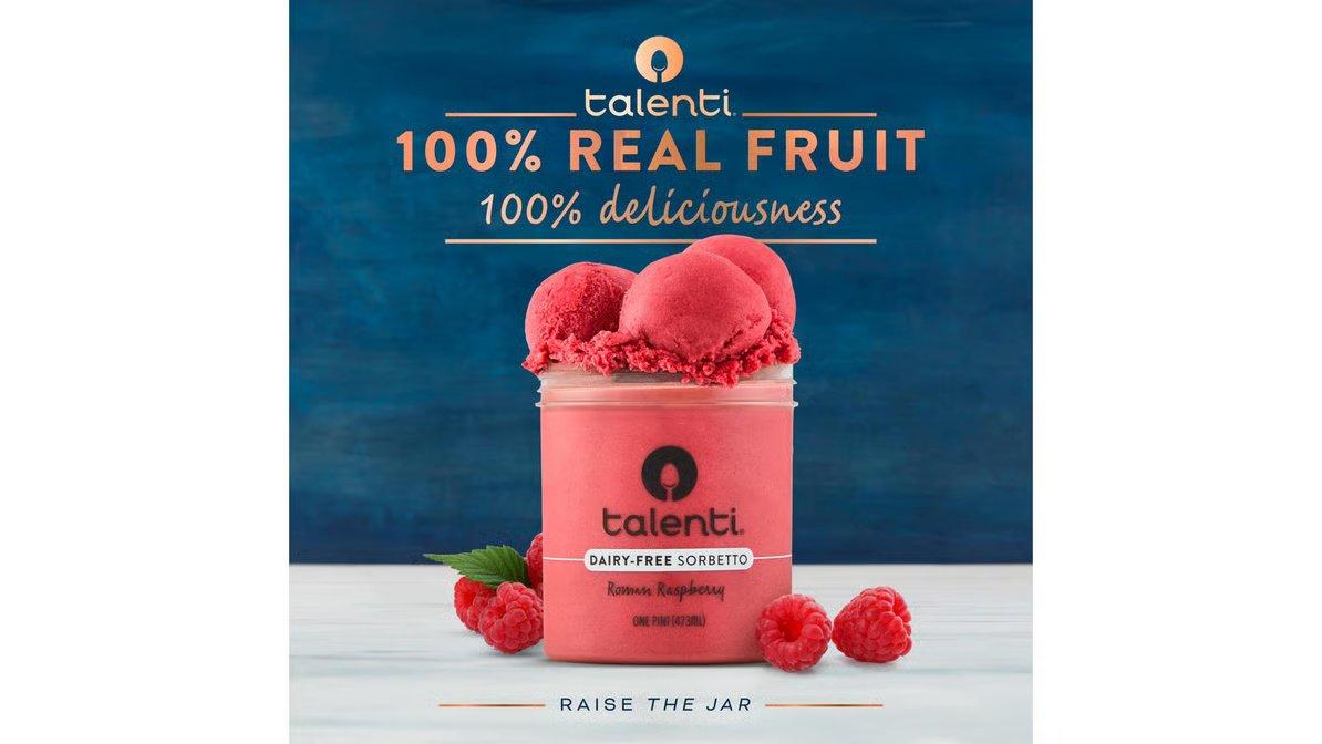 Talenti Dairy-Free Sorbetto Roman Raspberry (1 pt) - Image 3